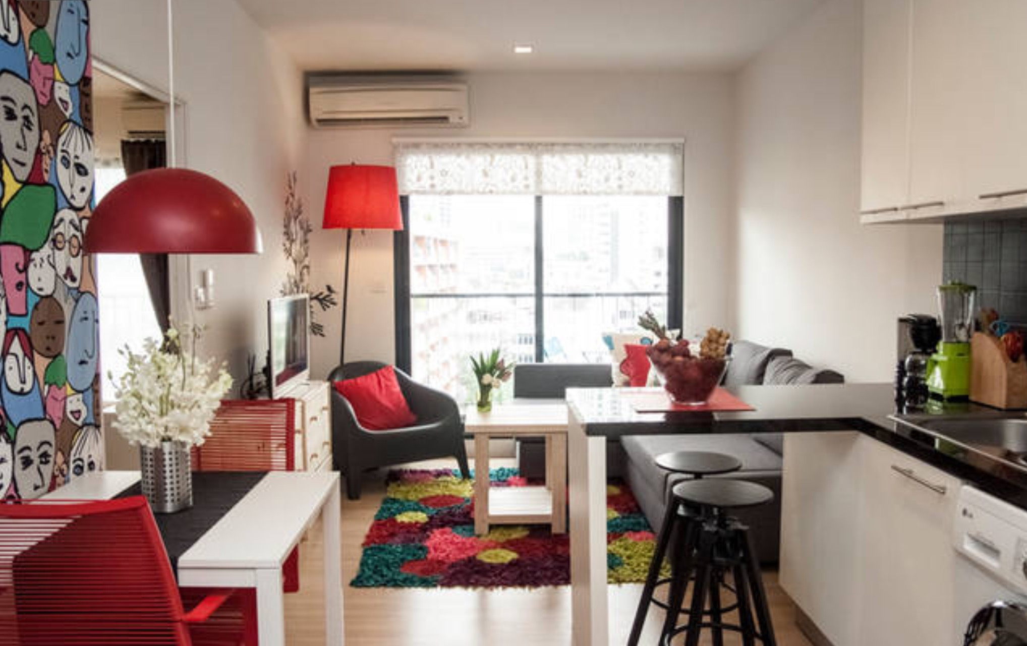 One Bed apartmentm,The Seed Mingle condo, Bangkok in Sathon, Bangkok