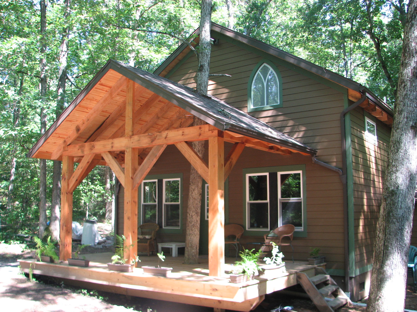 Clarion River Timberframe Cabin Houses for Rent in Shippenville
