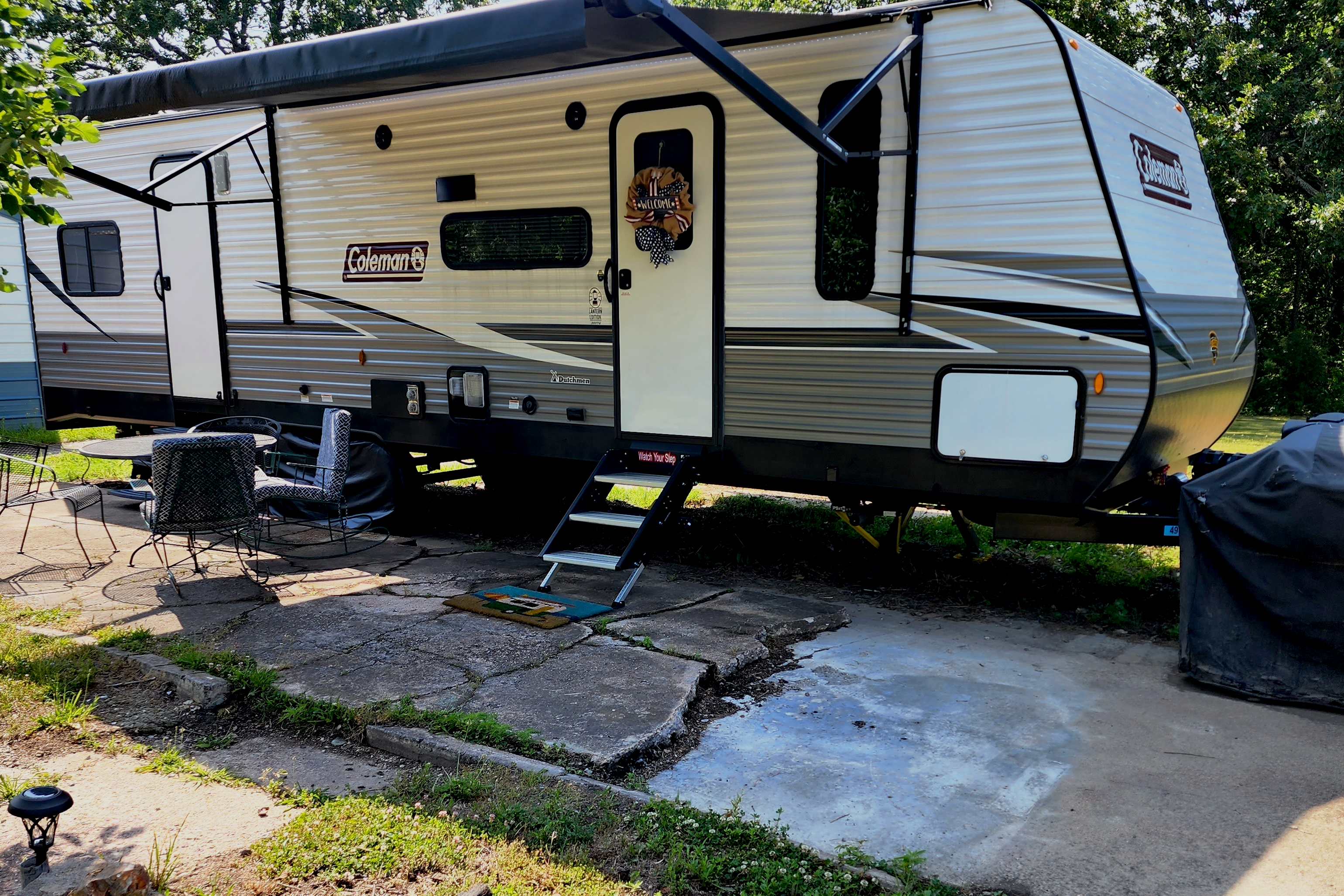 Camper Near 'The Loop' Off-Road Park