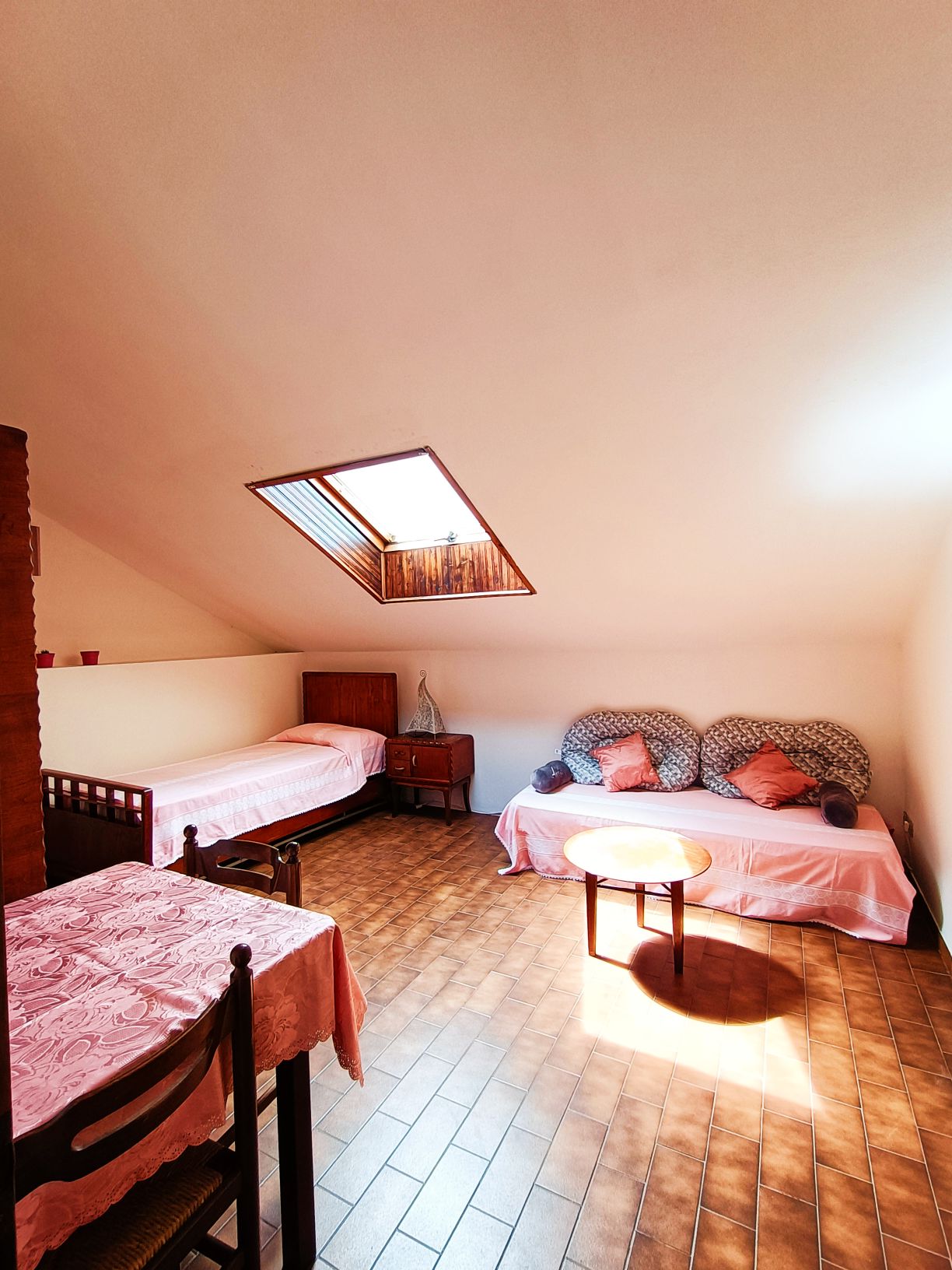 Cozy room in the attic