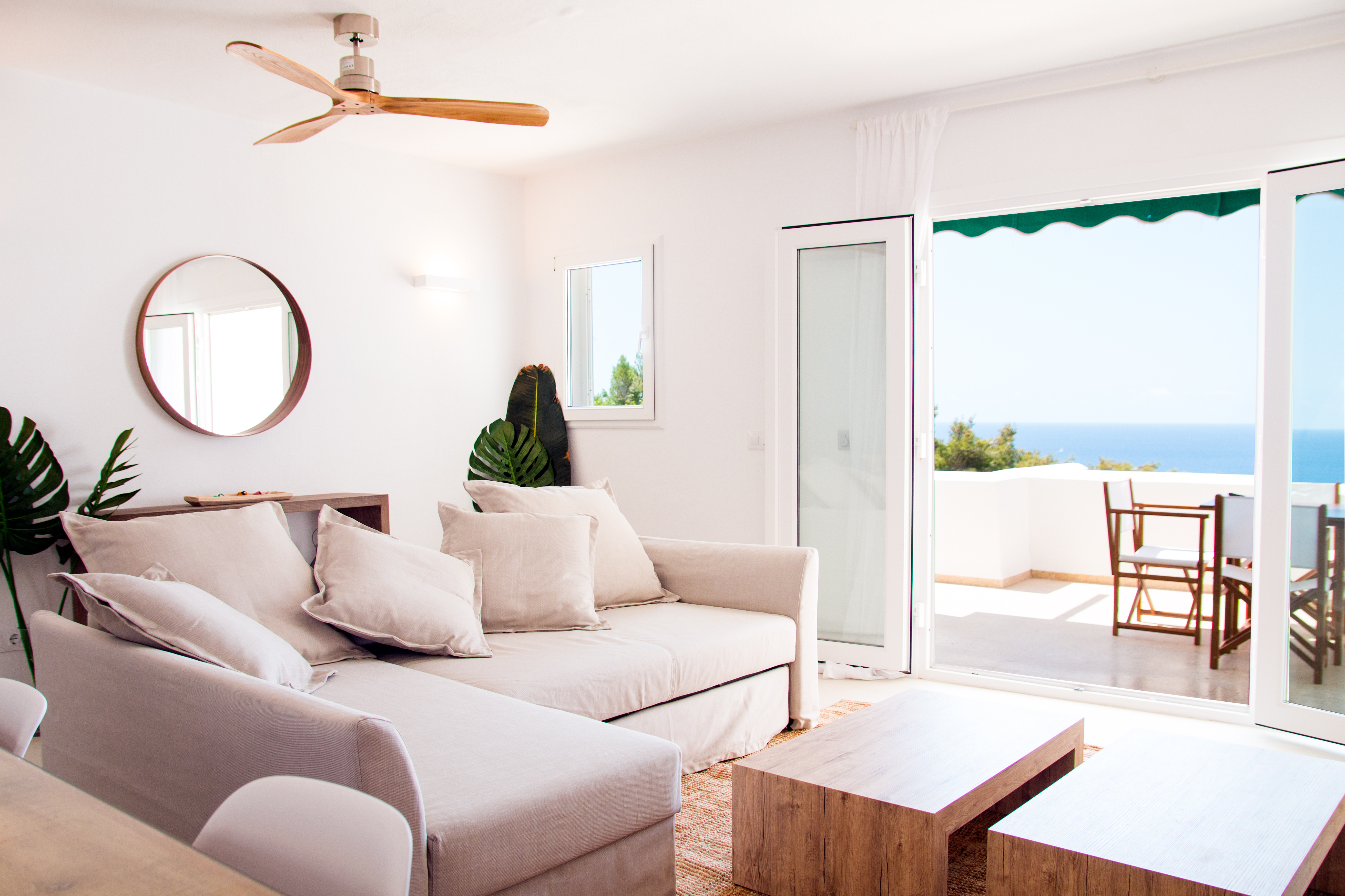 Sea-view design apartment in Son Bou, Menorca