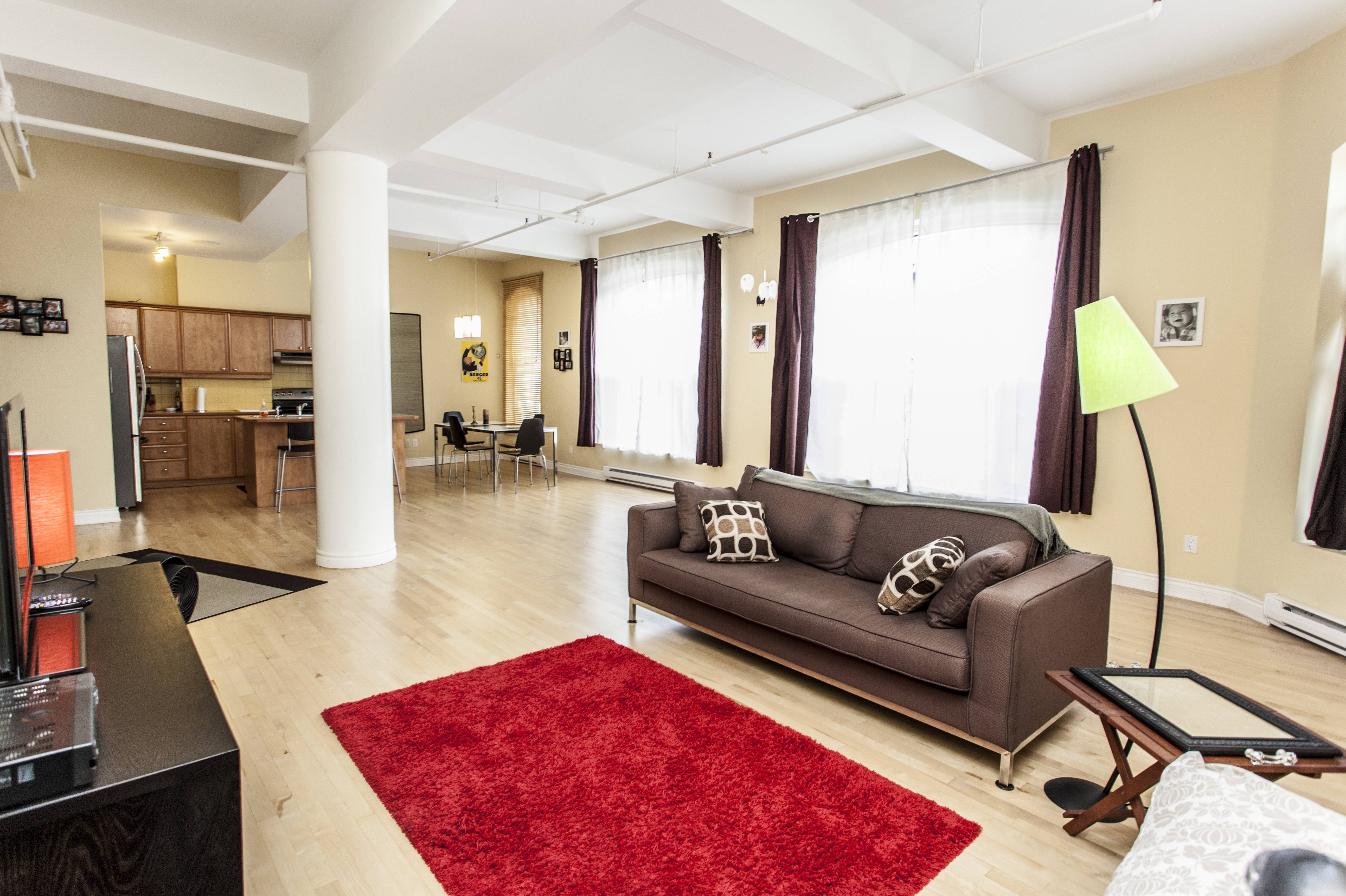 Spacious bright loft in the Plateau in Le Plateau-Mont-Royal, Montreal