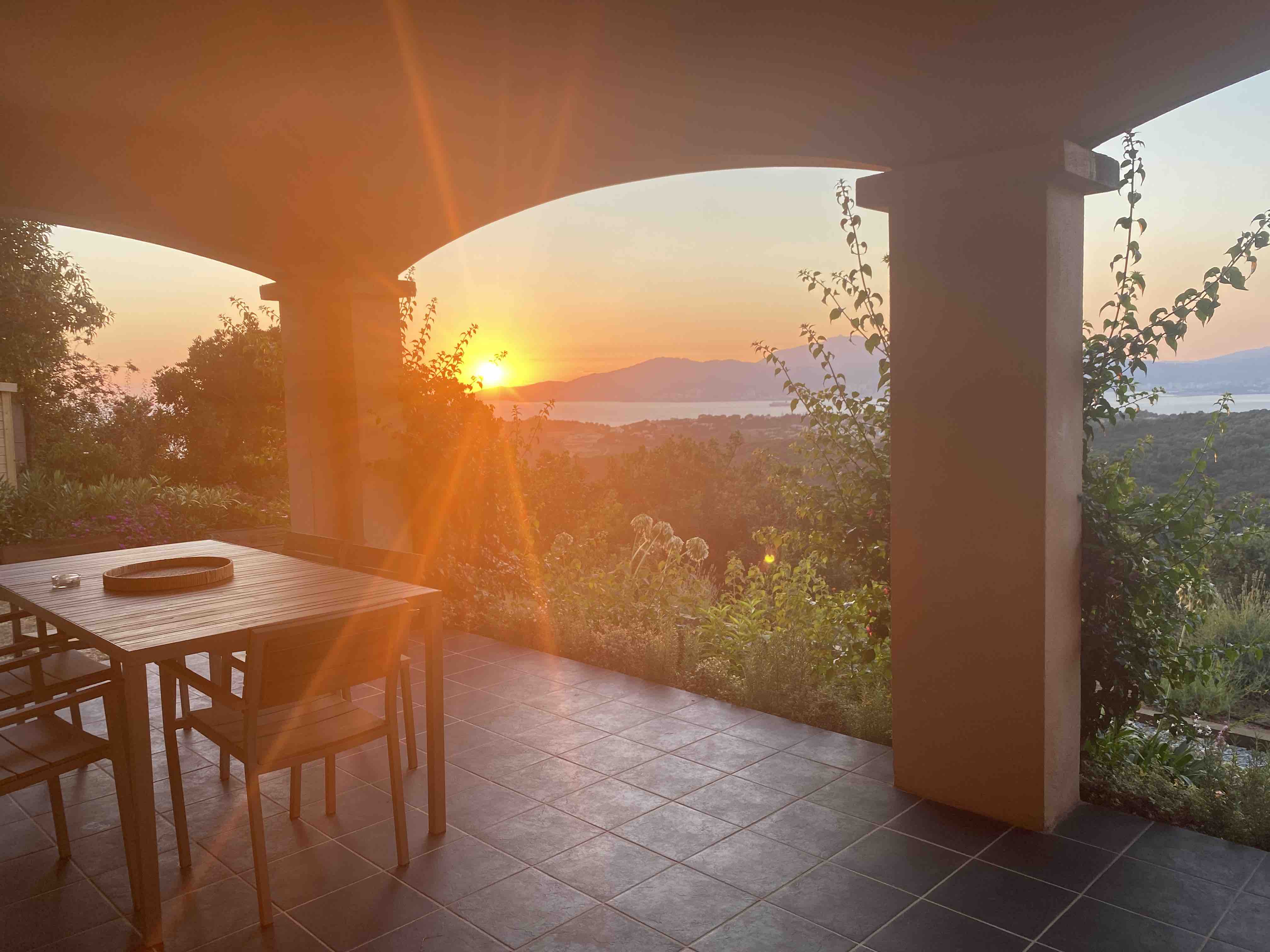 Porticcio T3  Garden terrace sea view 5 minutes beach