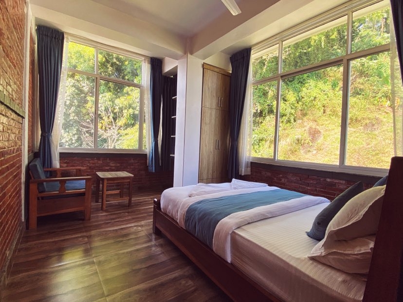 Yoga retreat home