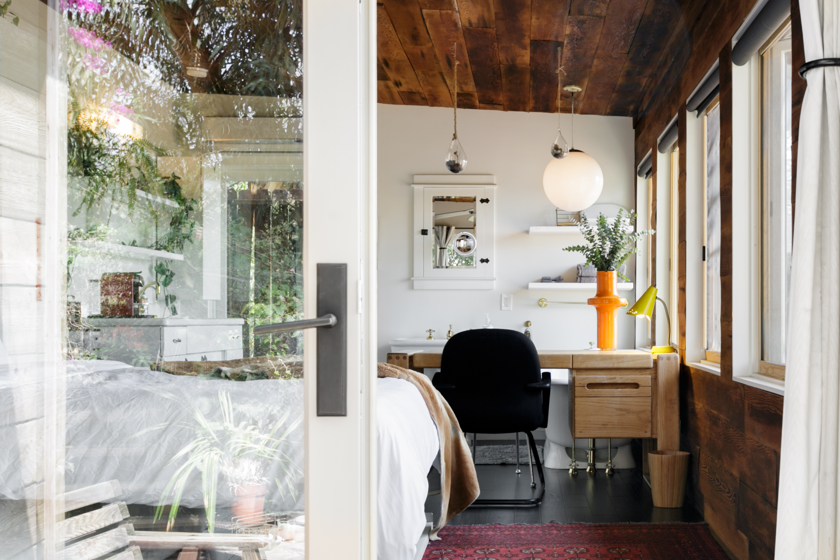 Rustic Space Perched in the Hollywood Hills