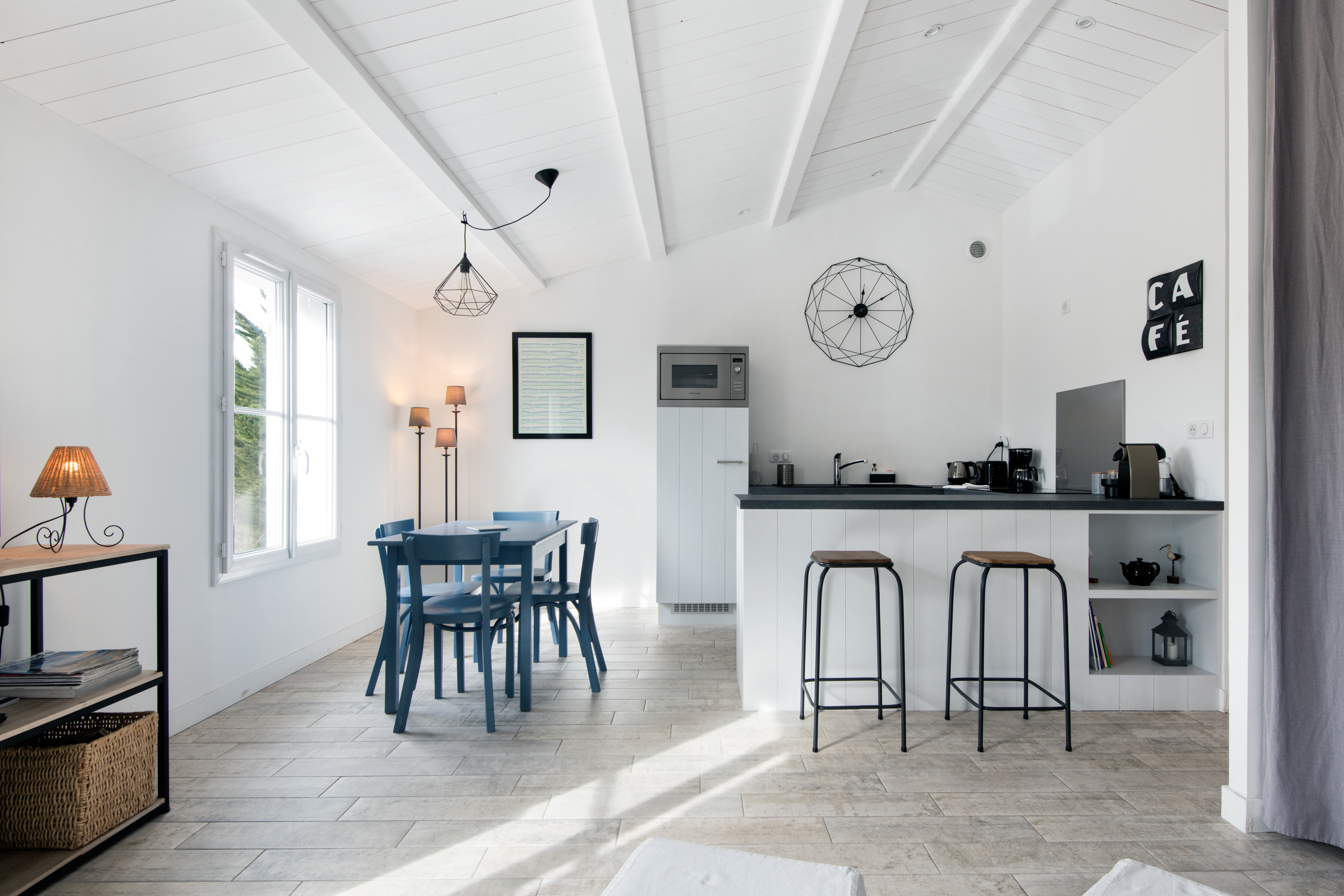Apartment 500 m from the Bois Plage en Ré beach.