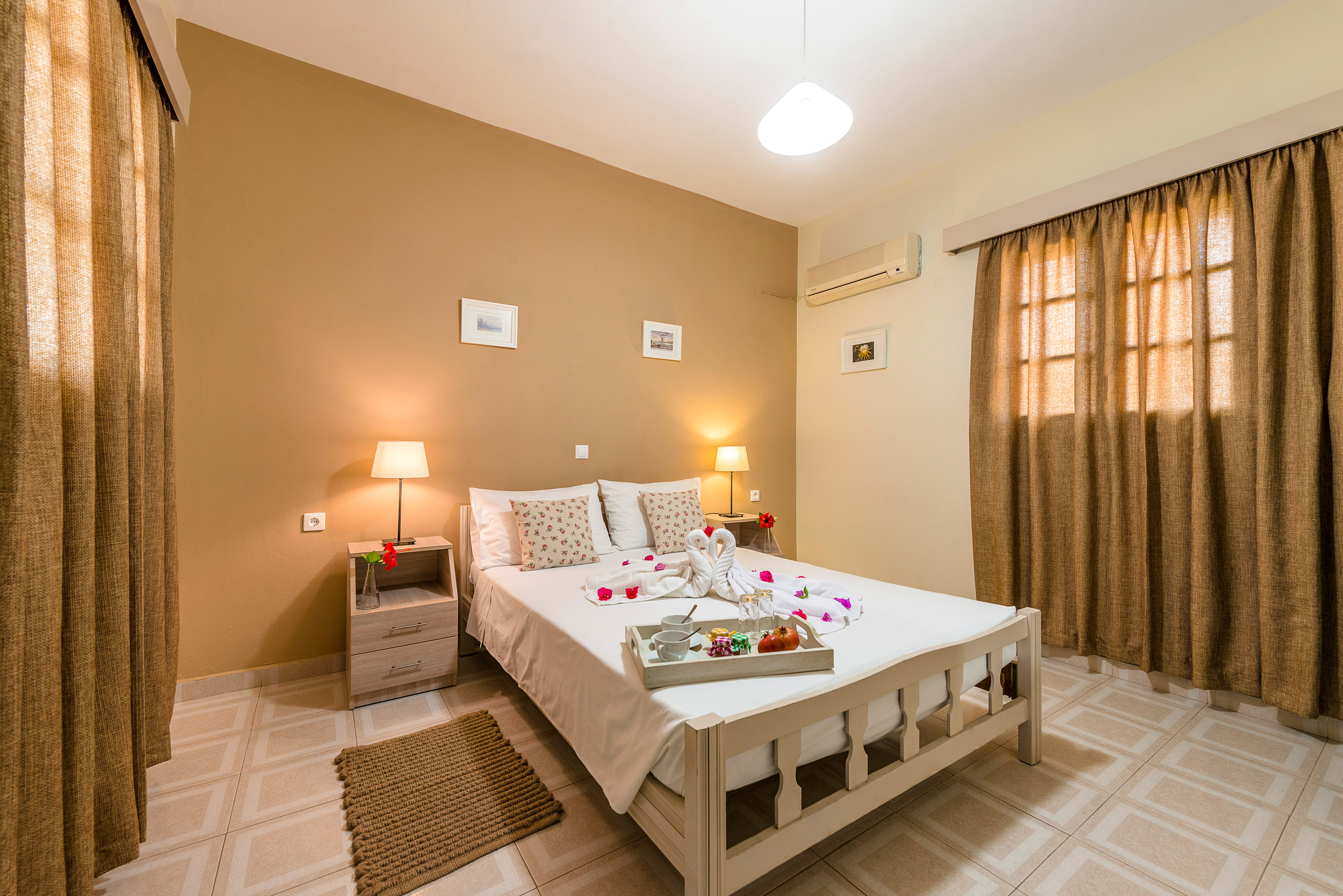 50m from STEGNA Beach - Double Bed