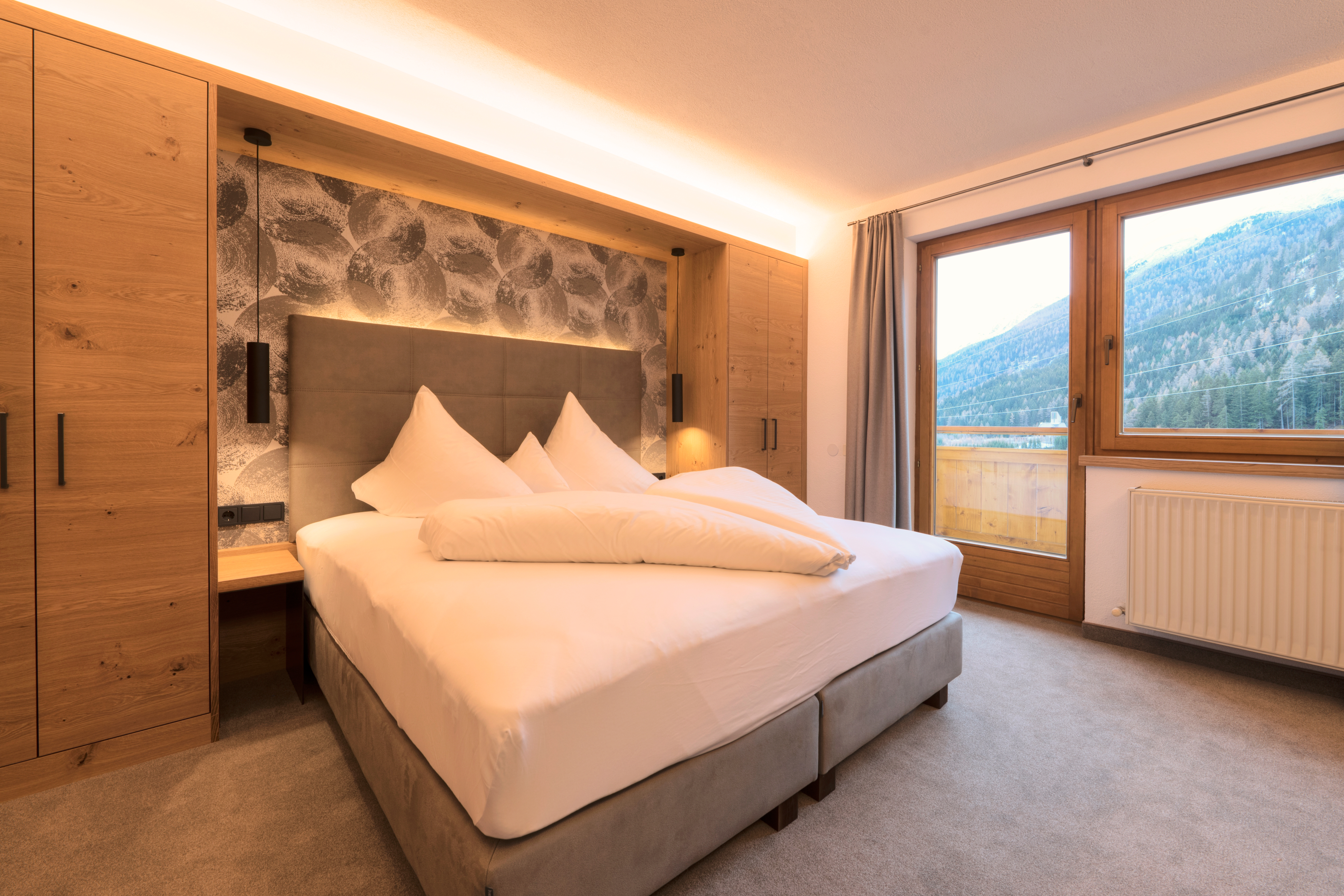 Hotel Garni Feuerstein - double bedroom