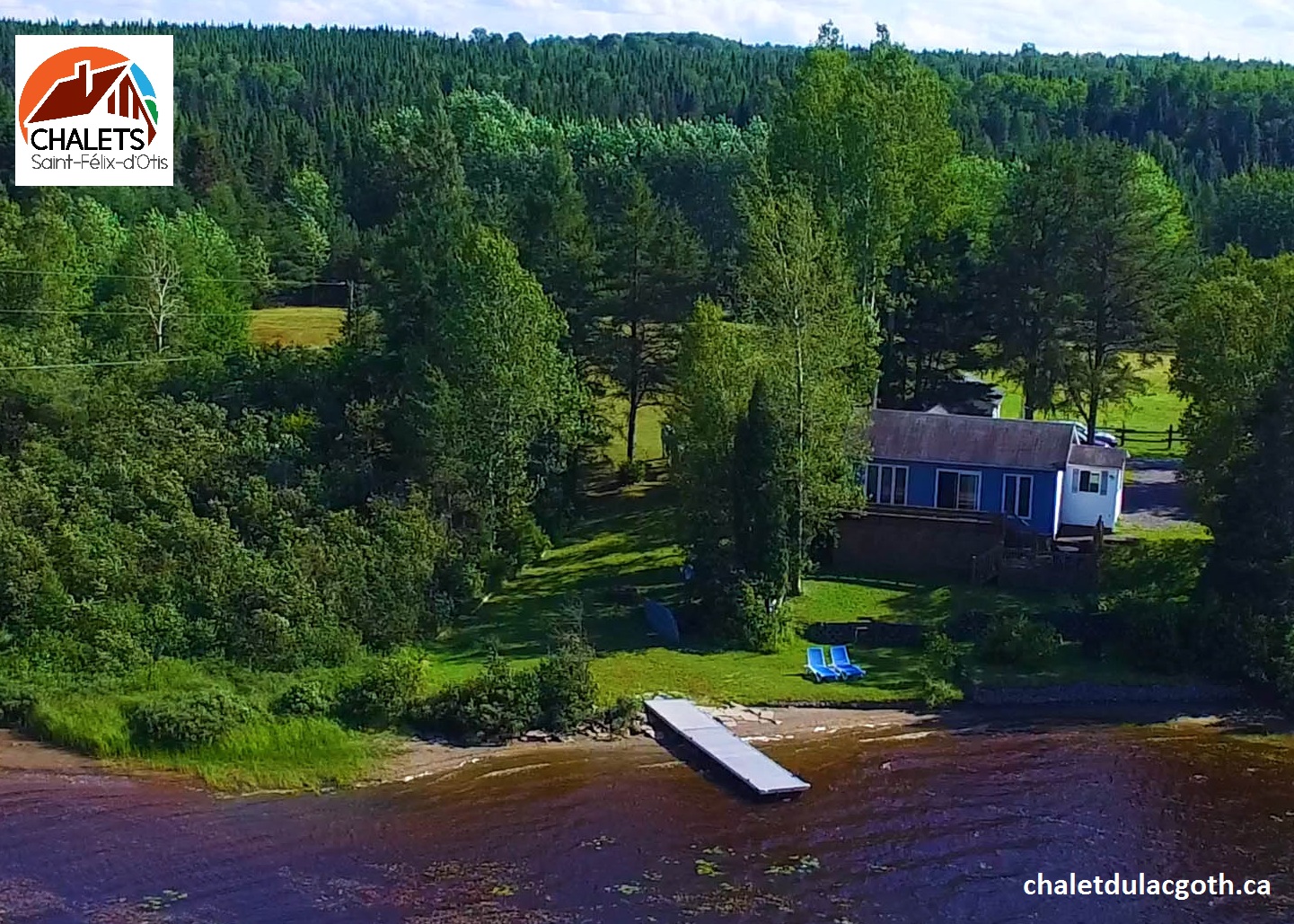 Chalets SaintFélixd'Otis / Chalet du lac Goth Guesthouses for Rent