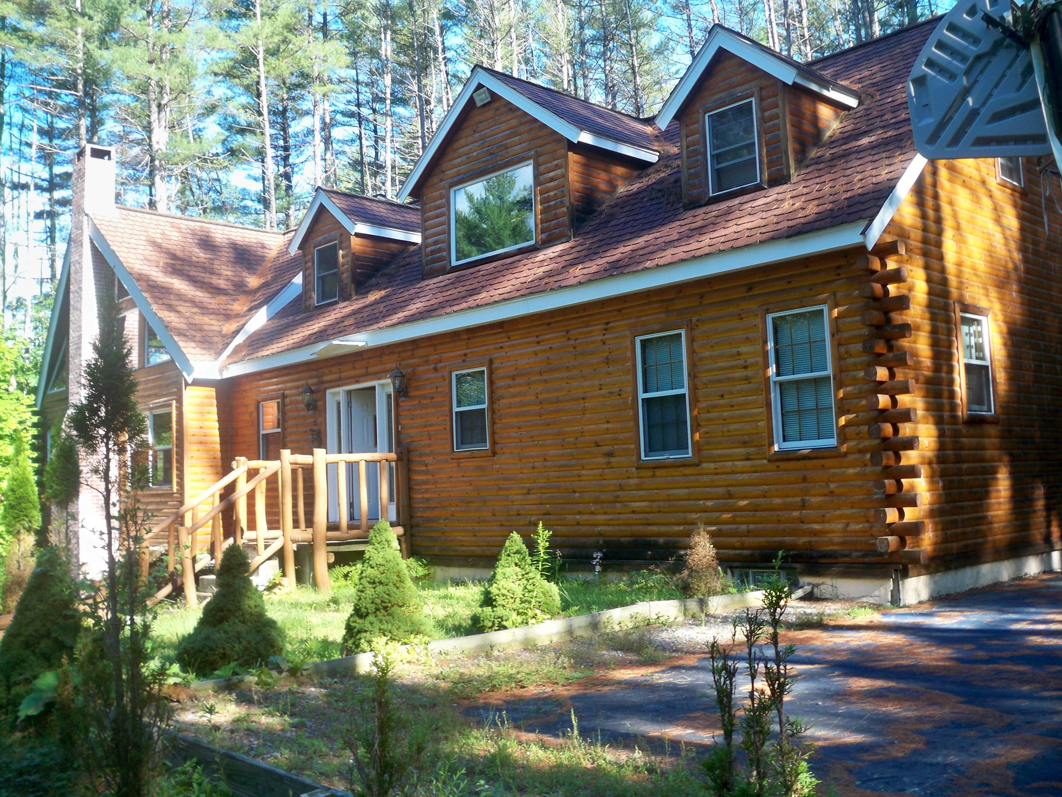 Spectacular Log Home With Indoor Pool And Hot Tub Houses For Rent In Campton New Hampshire United States