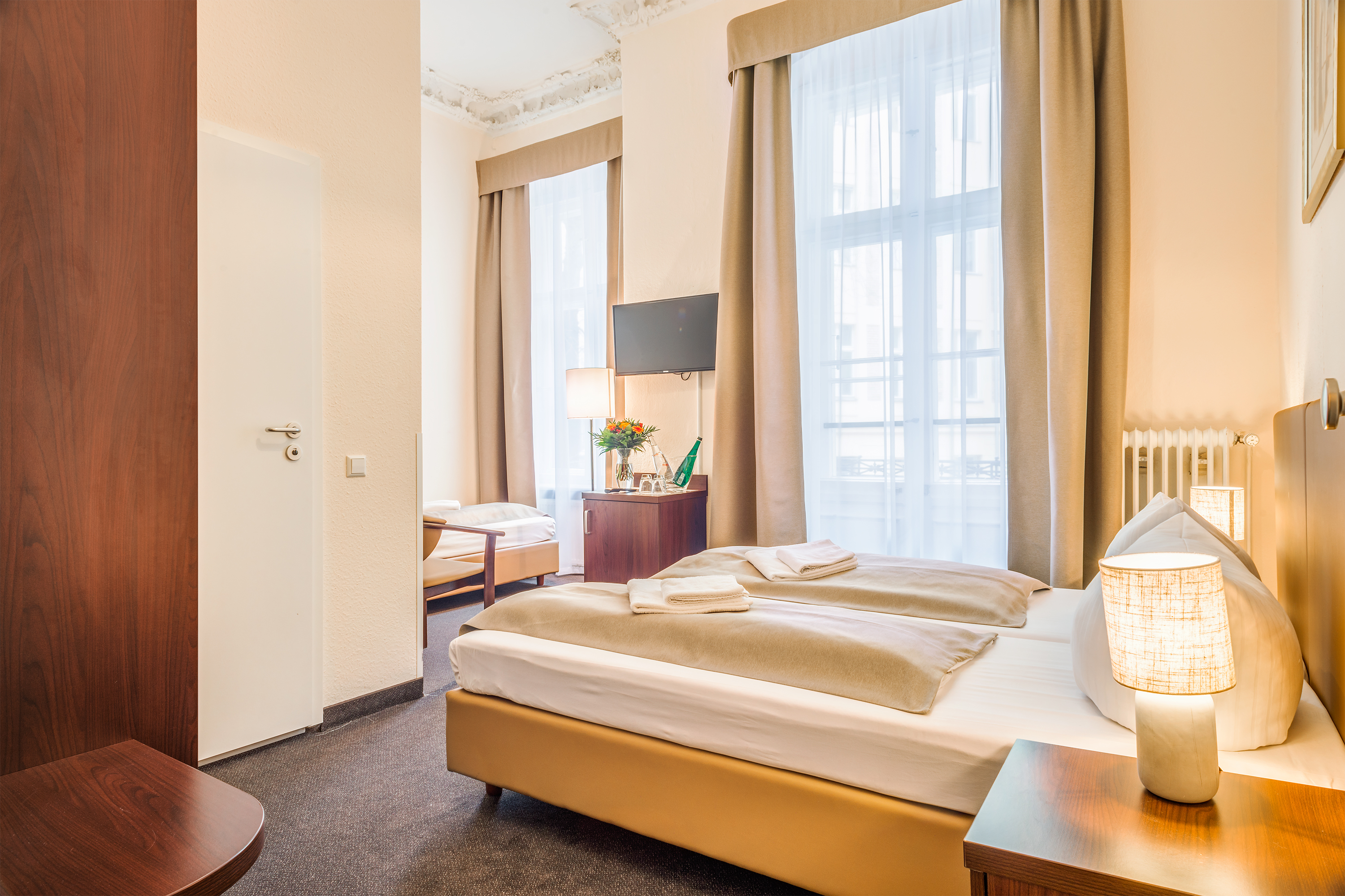 Dreibettzimmer am Ku´Damm