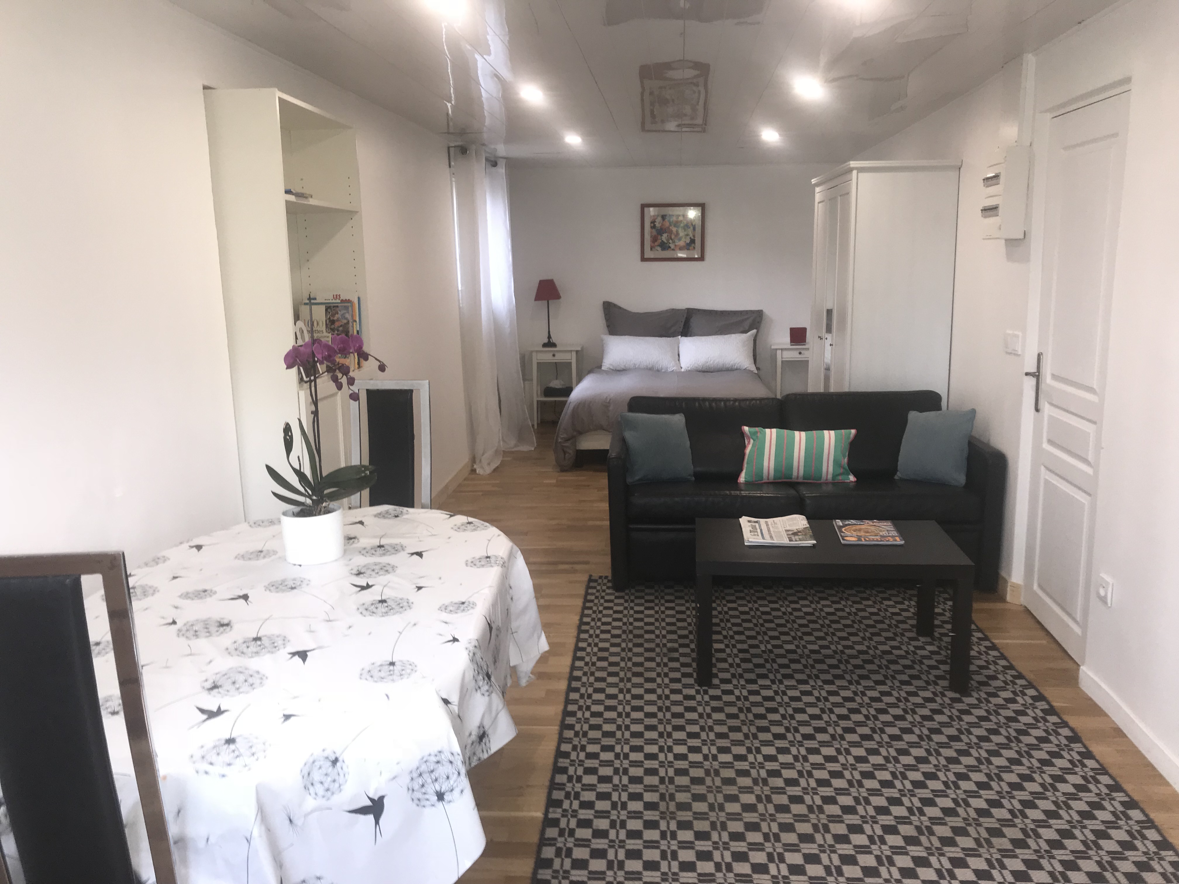 Large Studio near Paris with terrace and garden