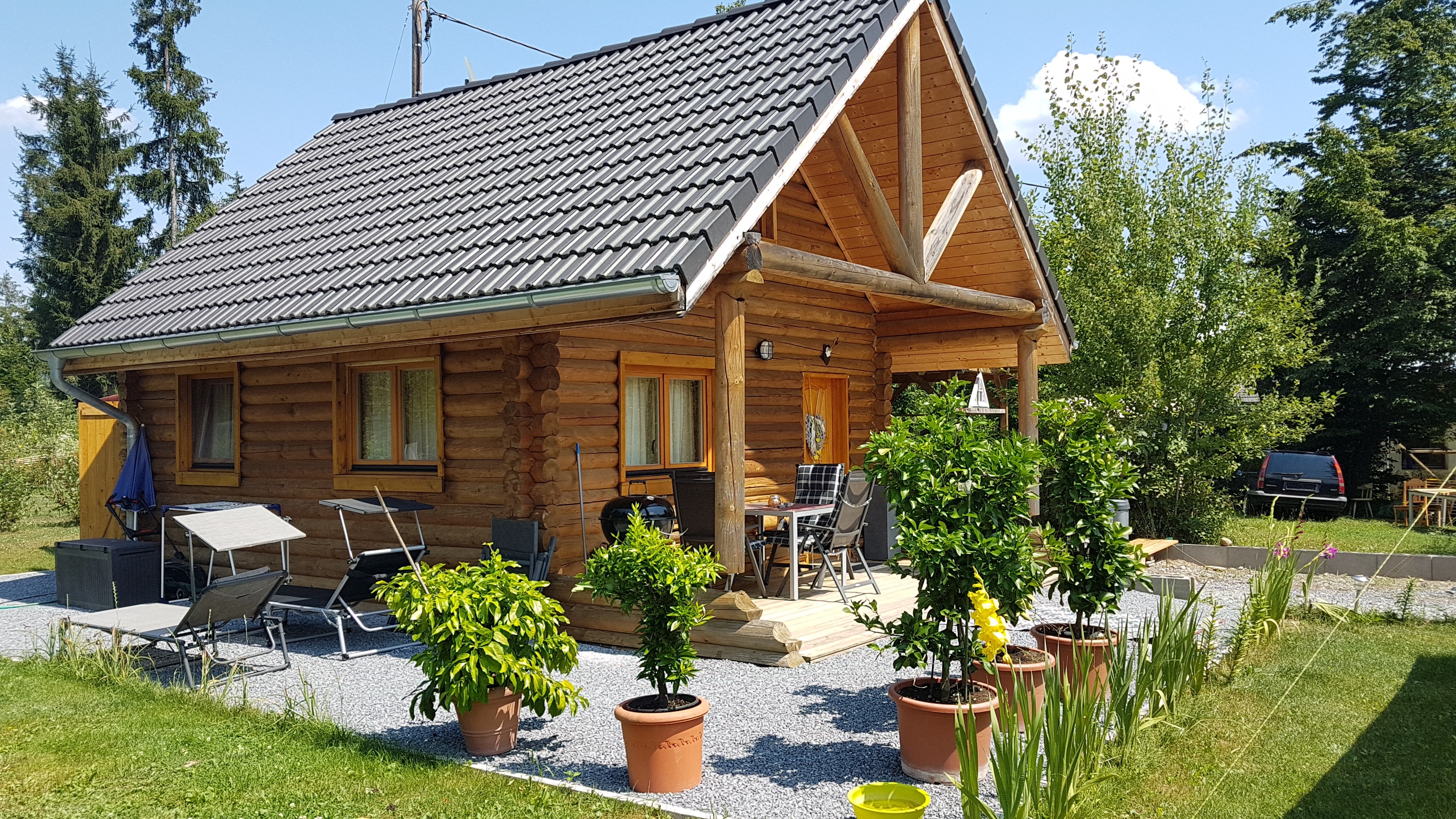Gartenhaus Holzhaus Am Worthersee Cabins For Rent In Schiefling Am See Karnten Austria