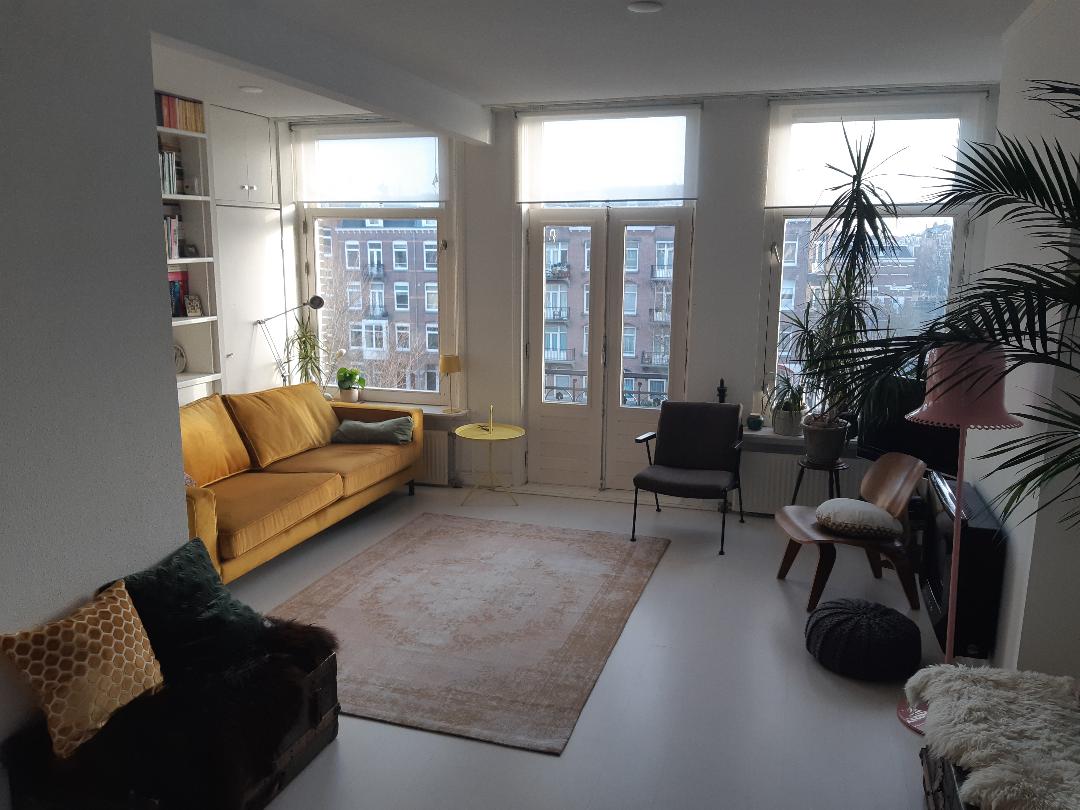 Two layer apartment (118m2) with roof terrace in De Baarsjes - Oud-West, Amsterdam
