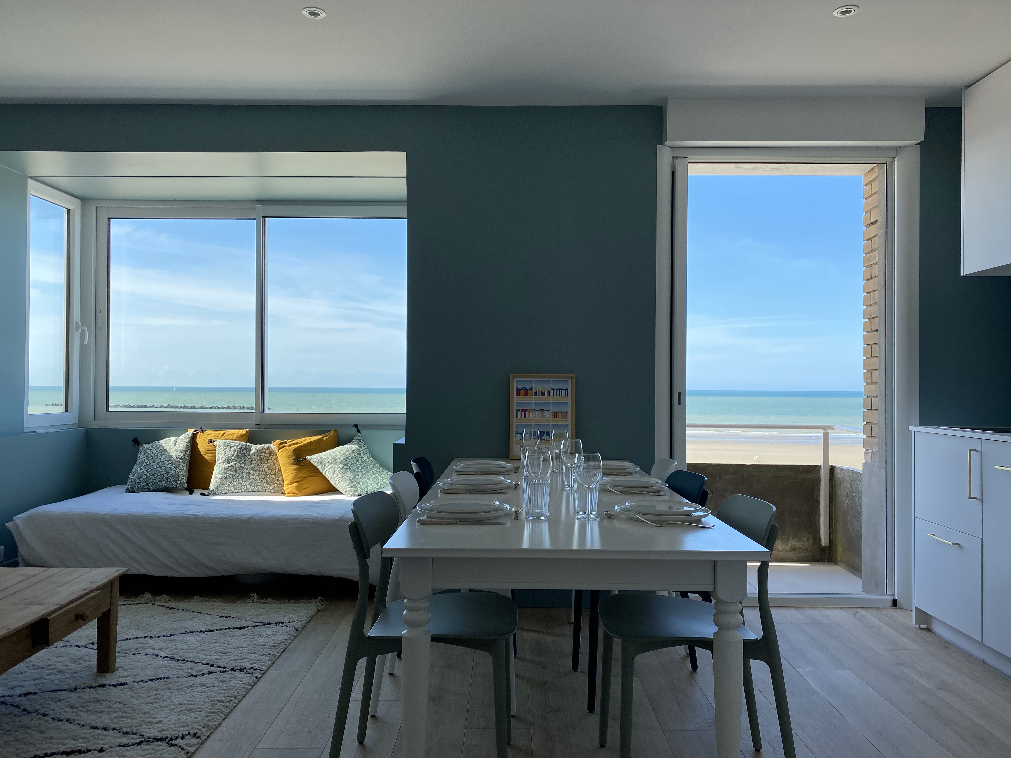 Sea dike, 2 bedroom apartment, Malo-les-bains