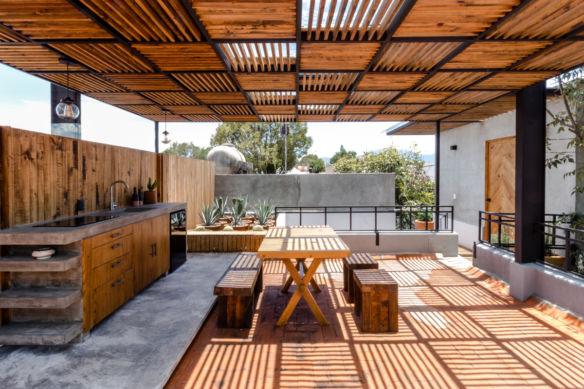 ECOROOF con terraza en el Corazón de Coyoacán