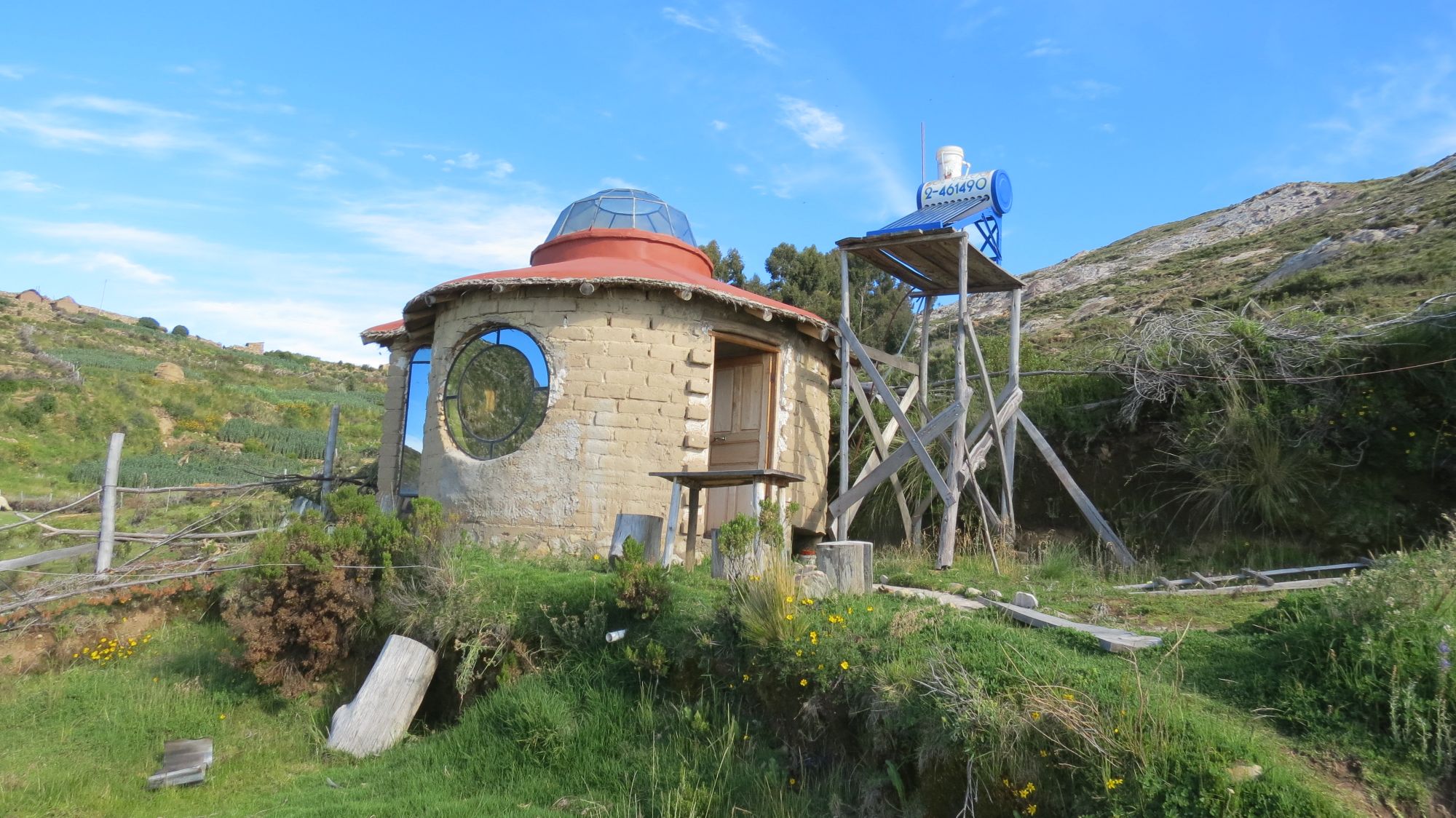 Casa de campo Isla del Sol, Lado Norte, 2 personas