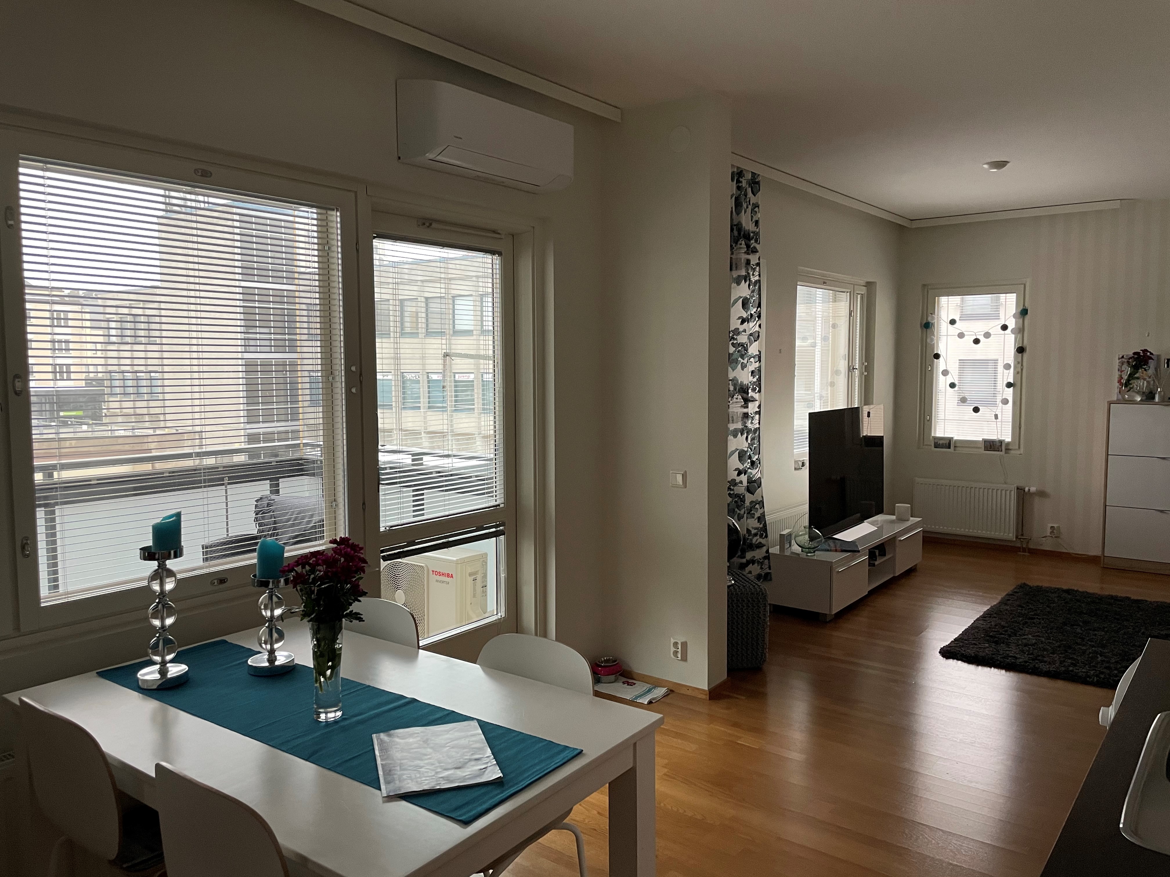 Downtown stunning 66m2 apartment with sauna, wifi, AC