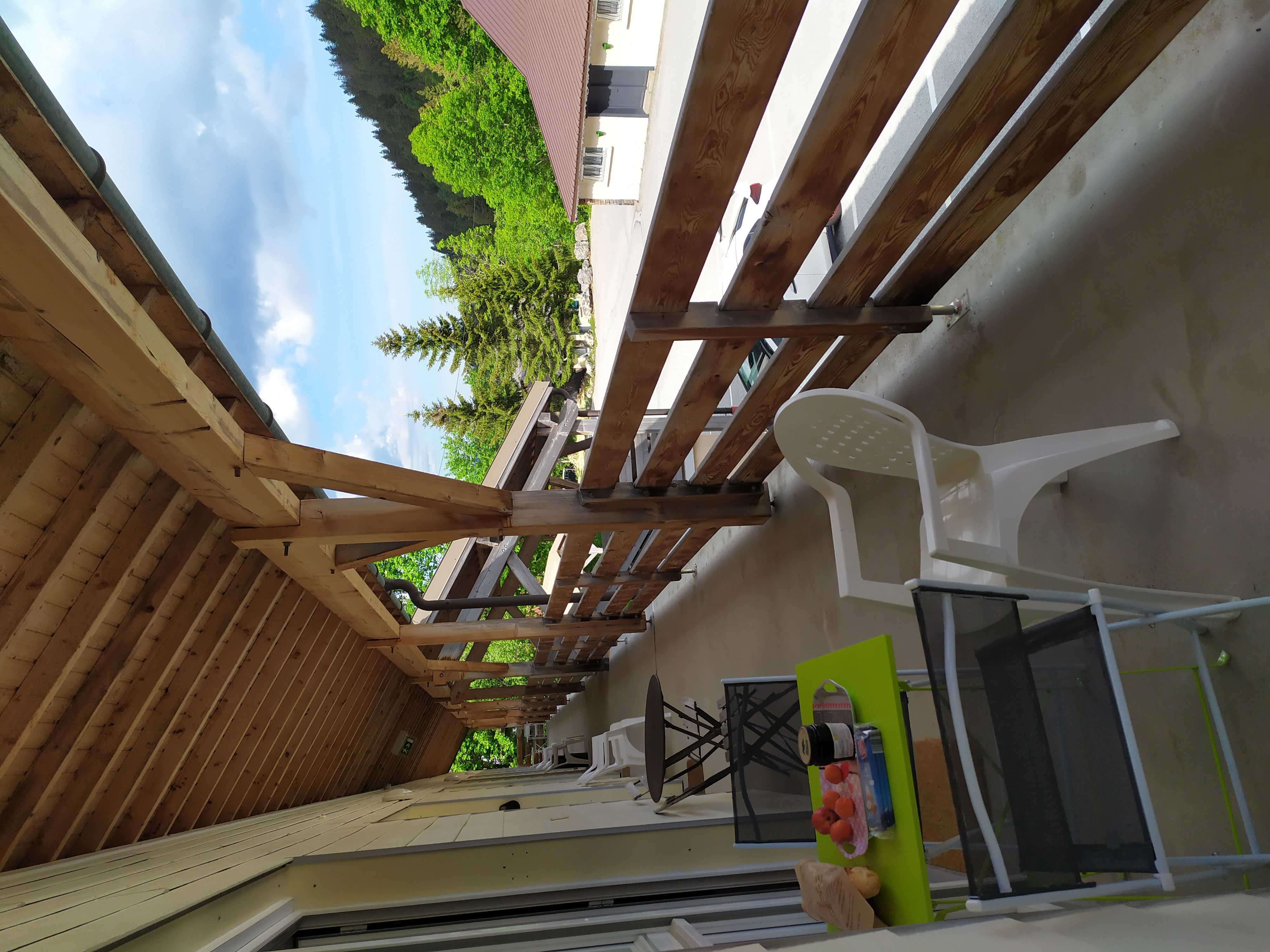 Studio facing the French-Swiss estate slopes