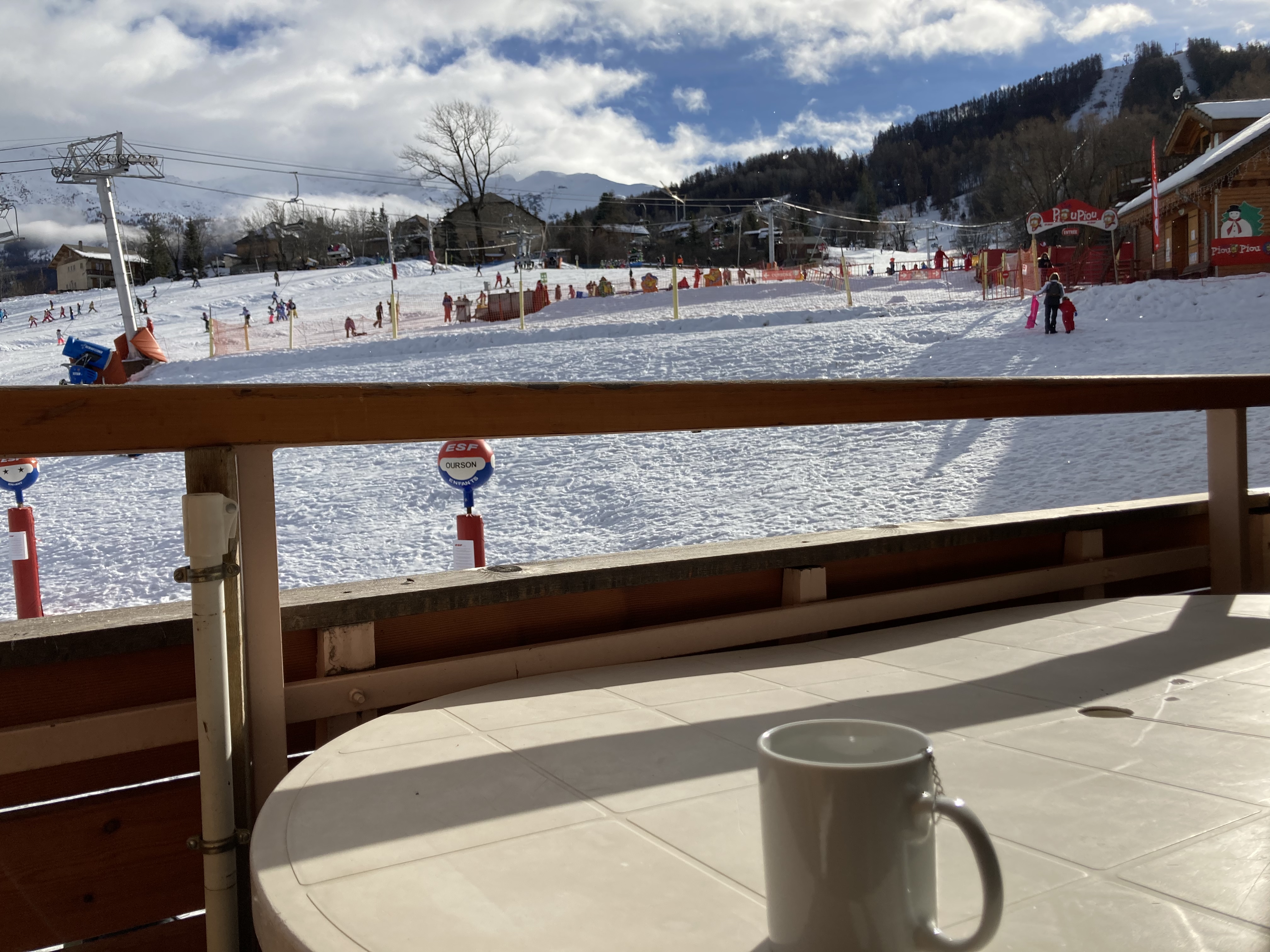 Studio by the slopes in Sauze