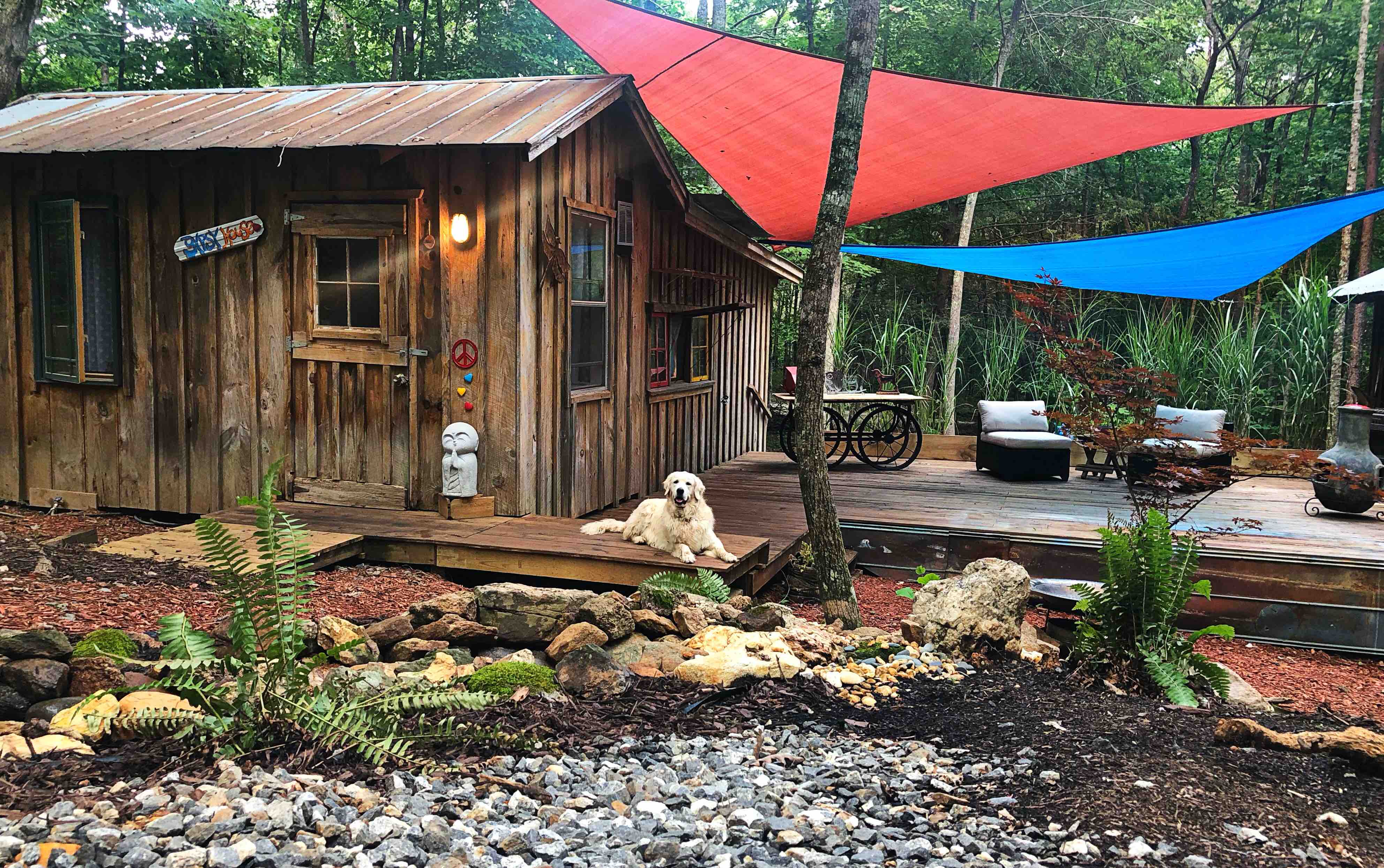 The Gypsy House... A Bohemian Peaceful Retreat Tiny houses for Rent