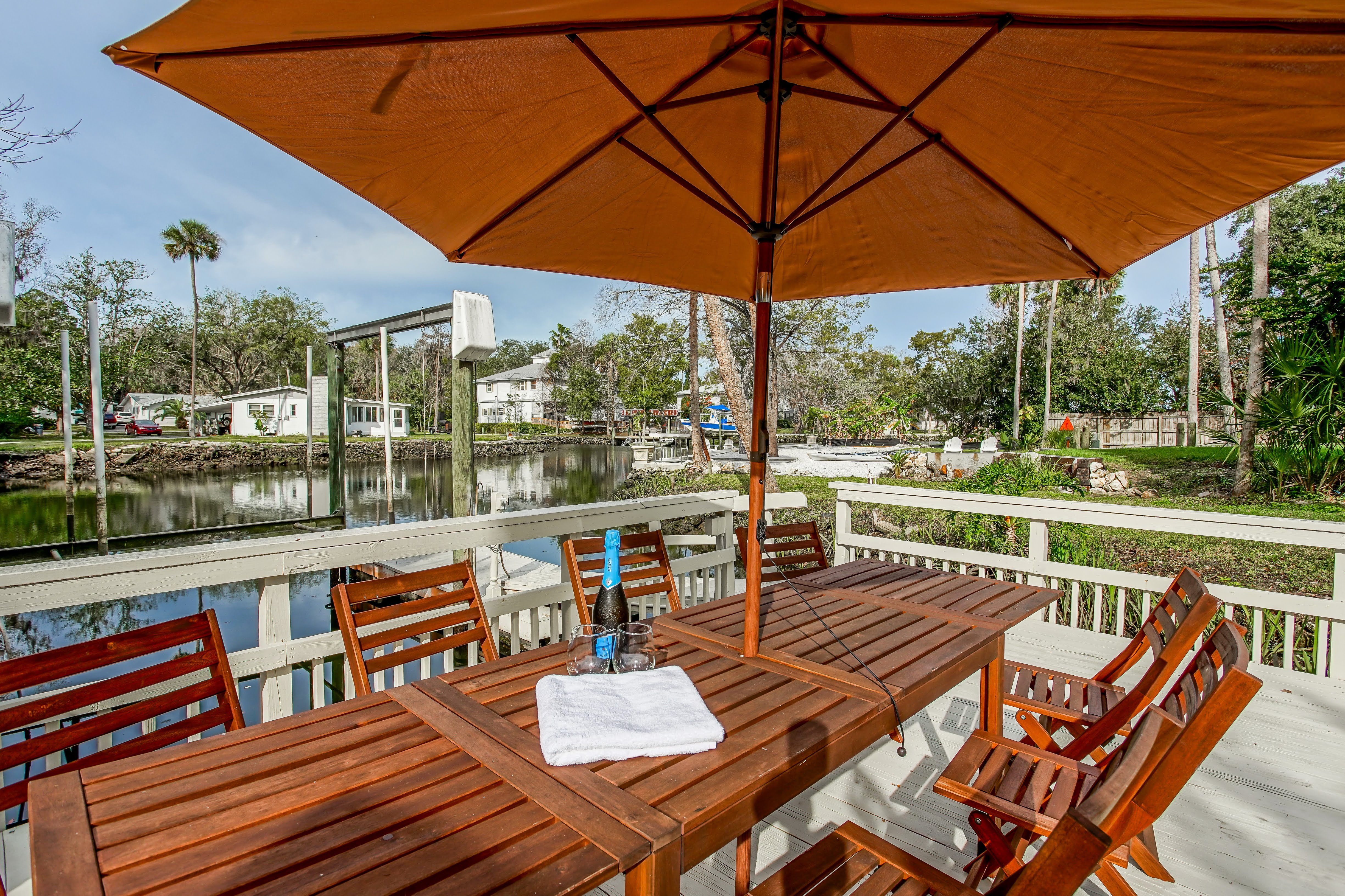 Waterfront Home Crystal River Private Dock Kayaks