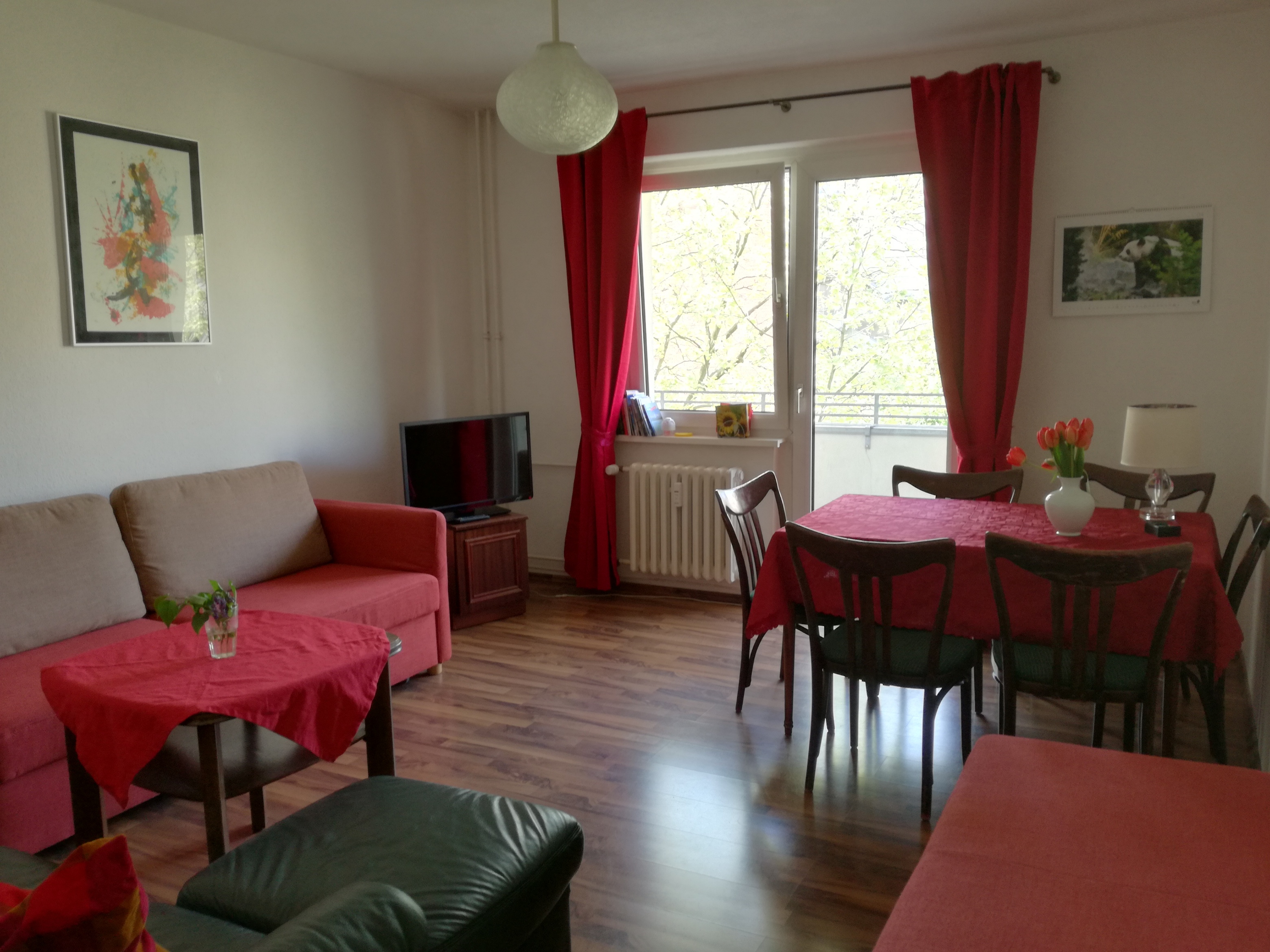 3 rooms Schöneberg Parking WiFi Park Balkony