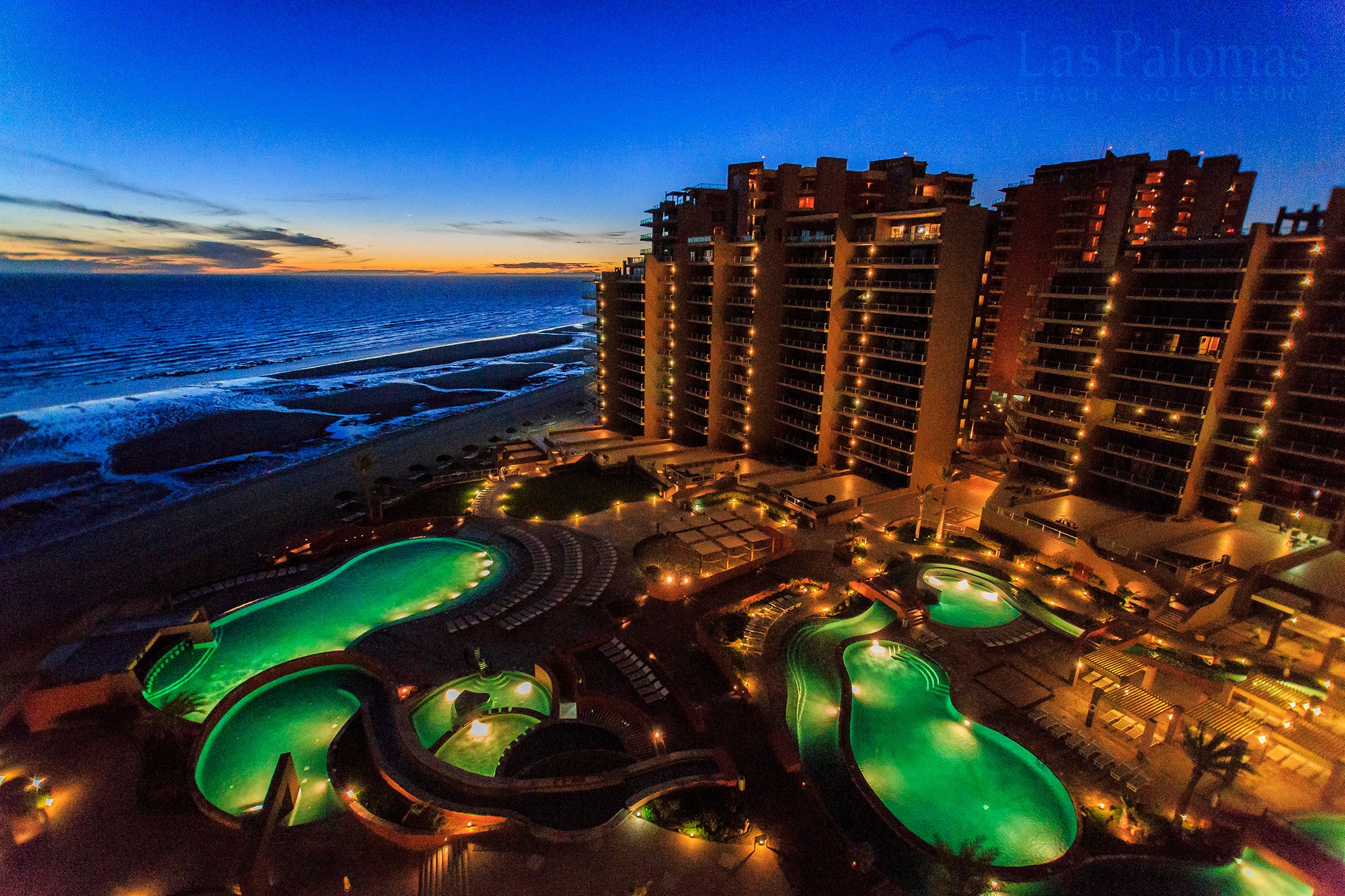 Lazy River Pool W D Gym Beach Front Condominiums For Rent In Puerto Penasco Sonora Mexico