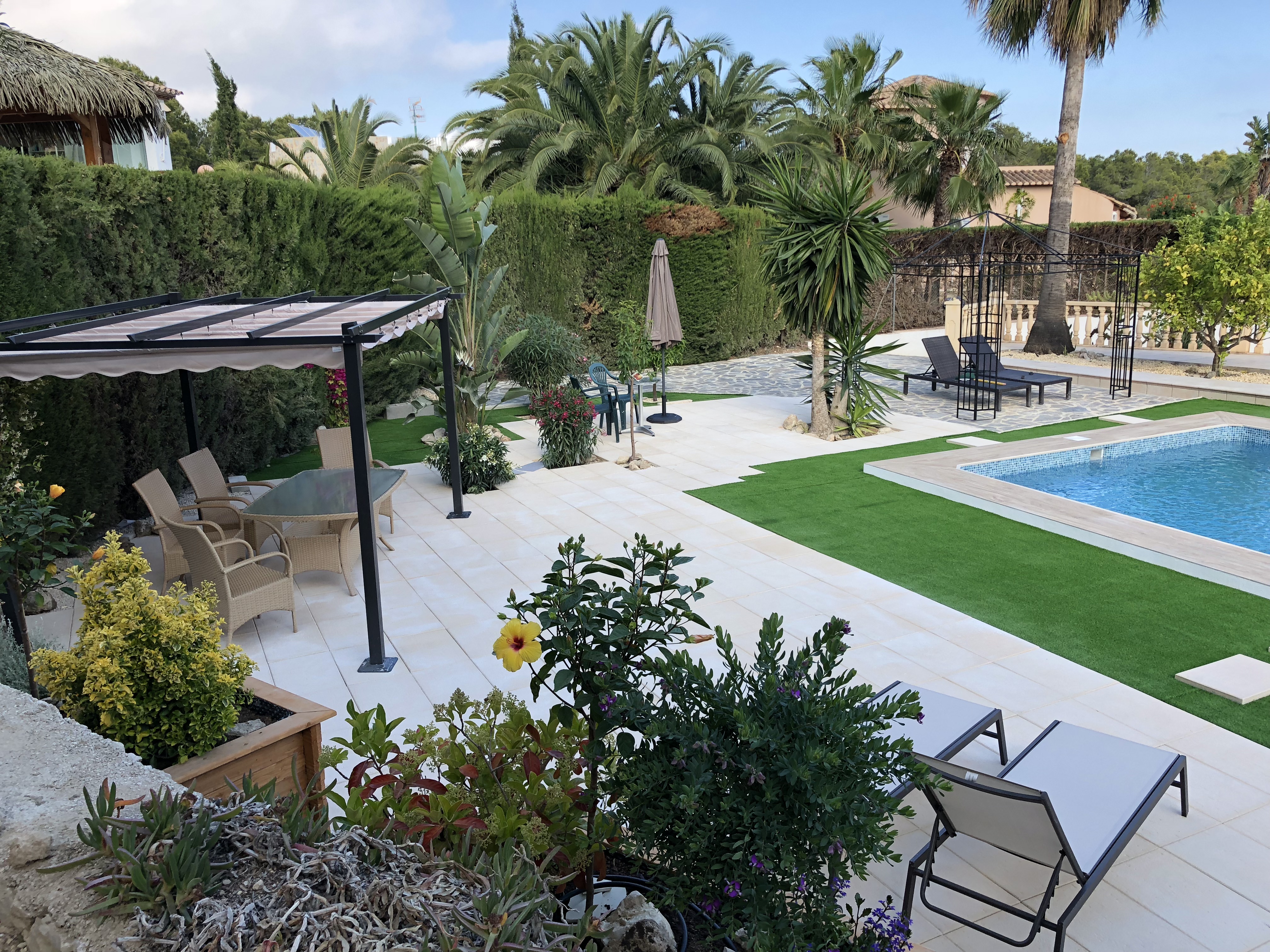 Villa Araucaria 1600 m2 sea view 700 m to  beach