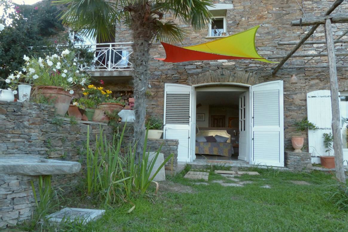 A casa d 'anghione bedroom on the ground floor