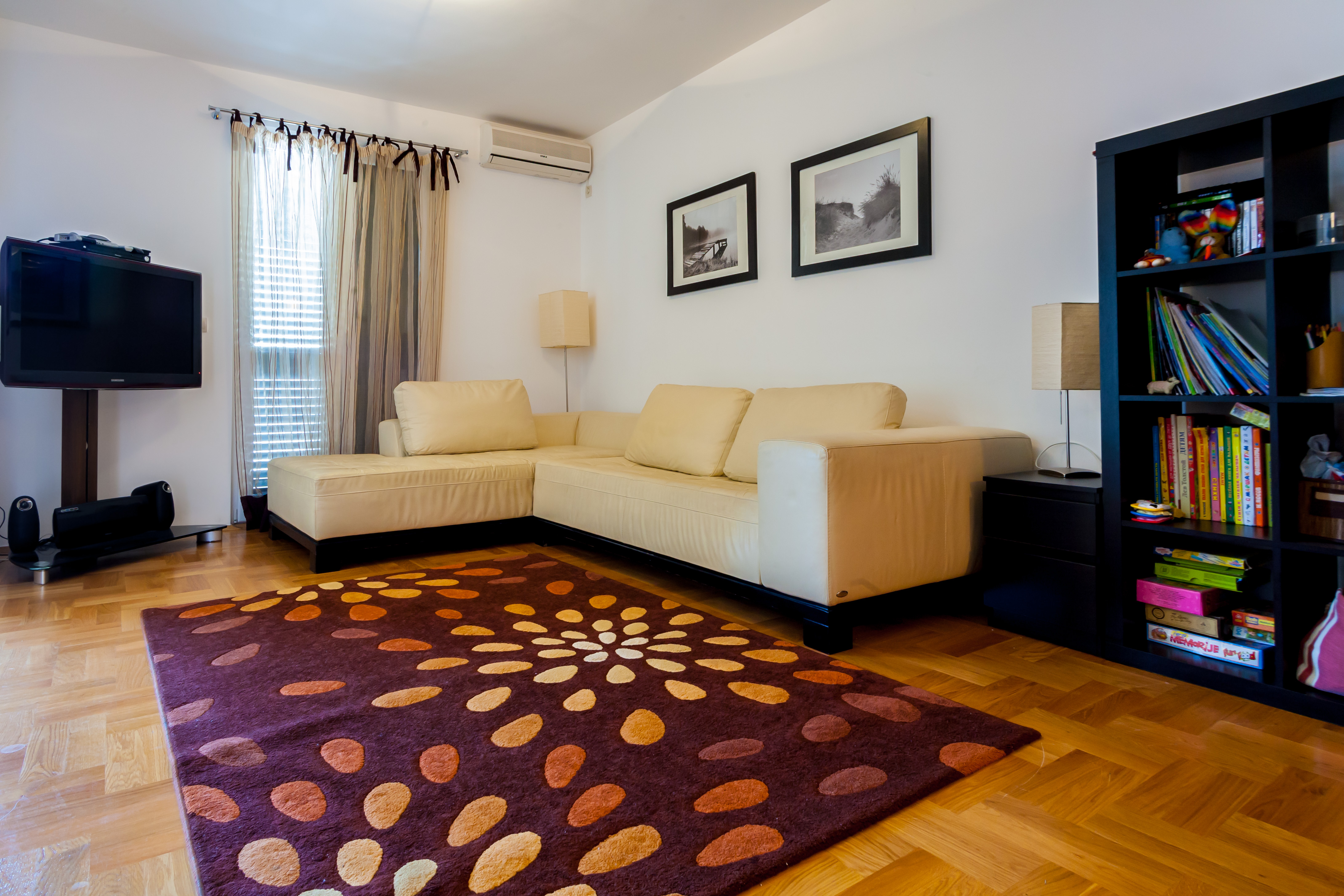 Wonderful large family apartment.