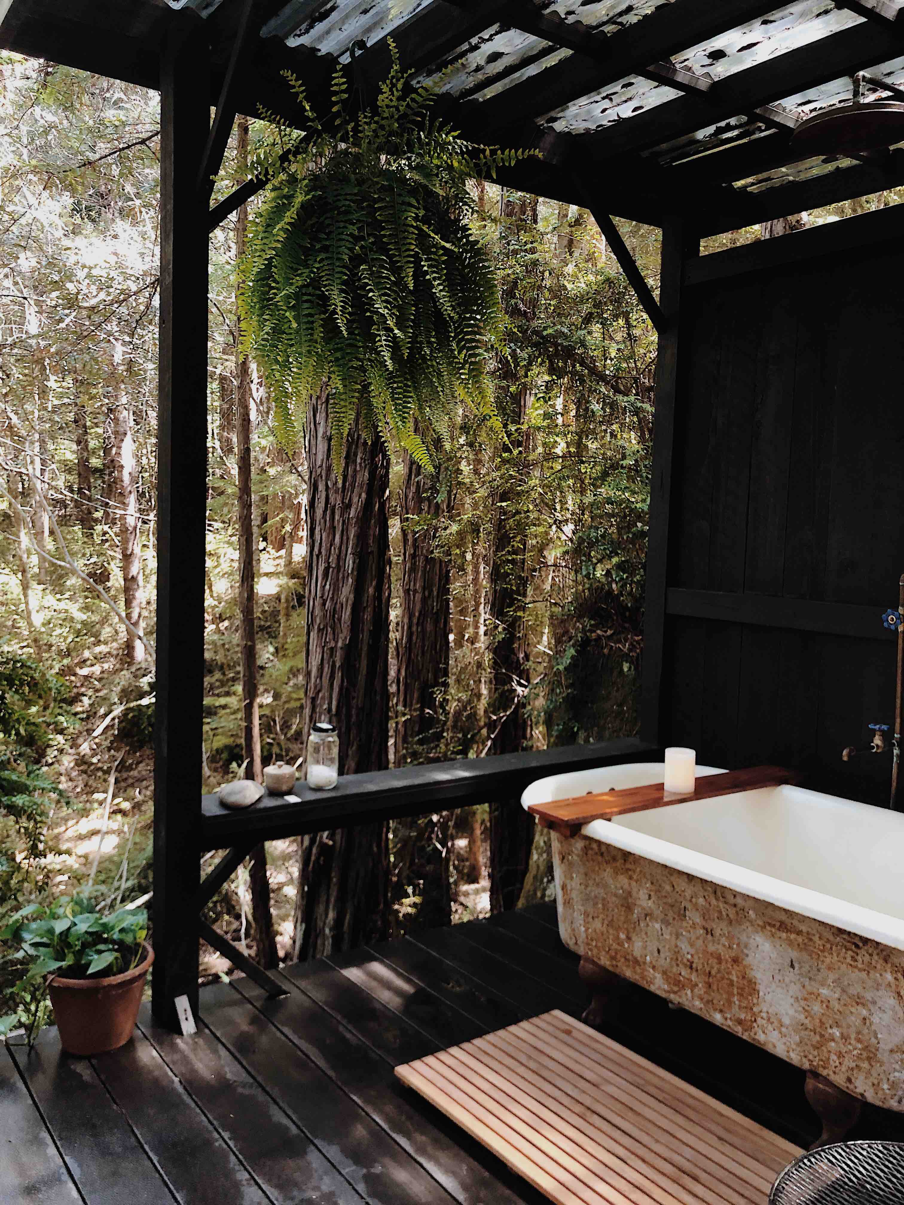 Forest Camping Hut Treehouses For Rent In Elk California United States
