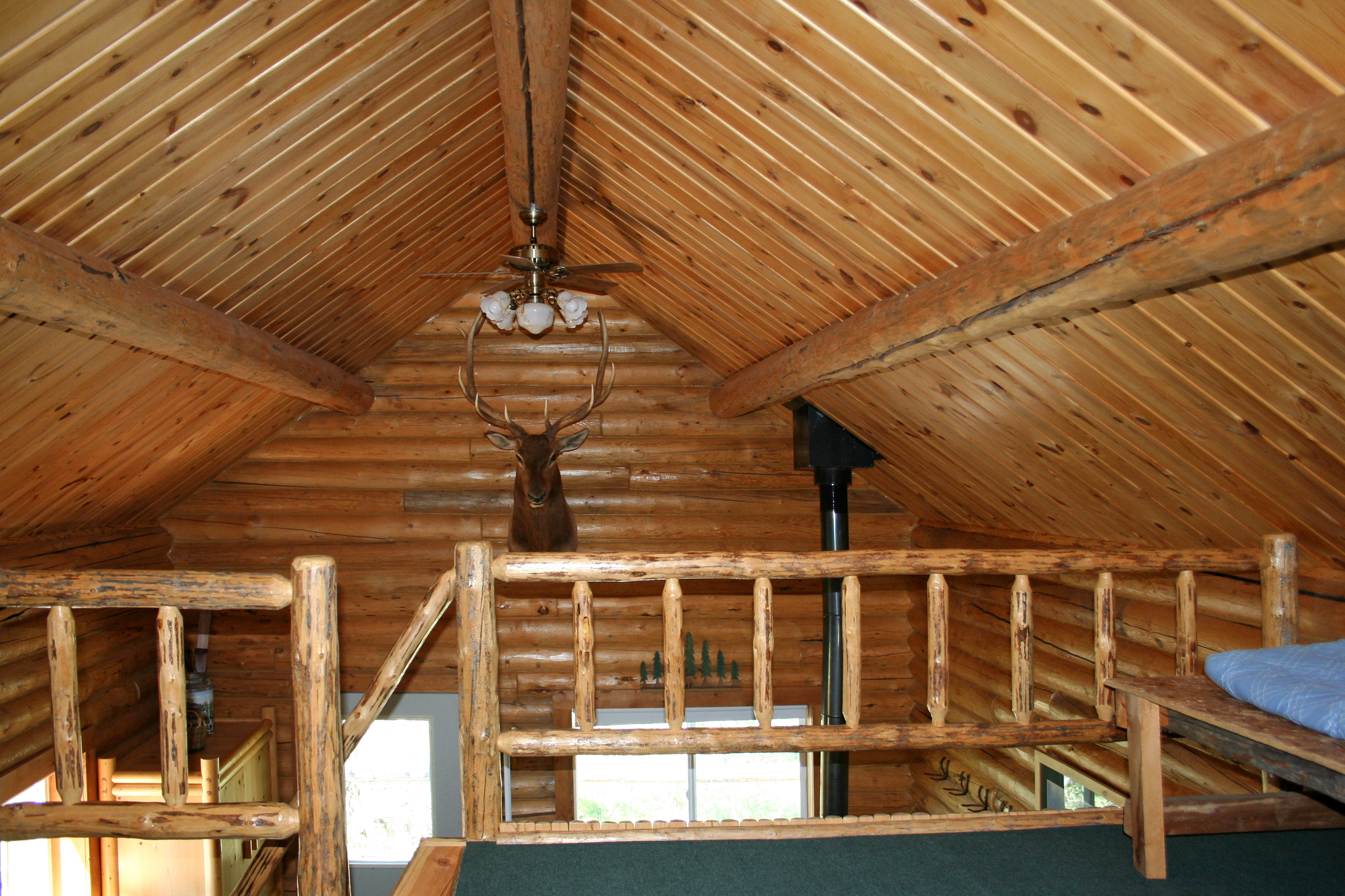 Secluded Log Cabin in the Mountains of Wyoming - Cabins ...
