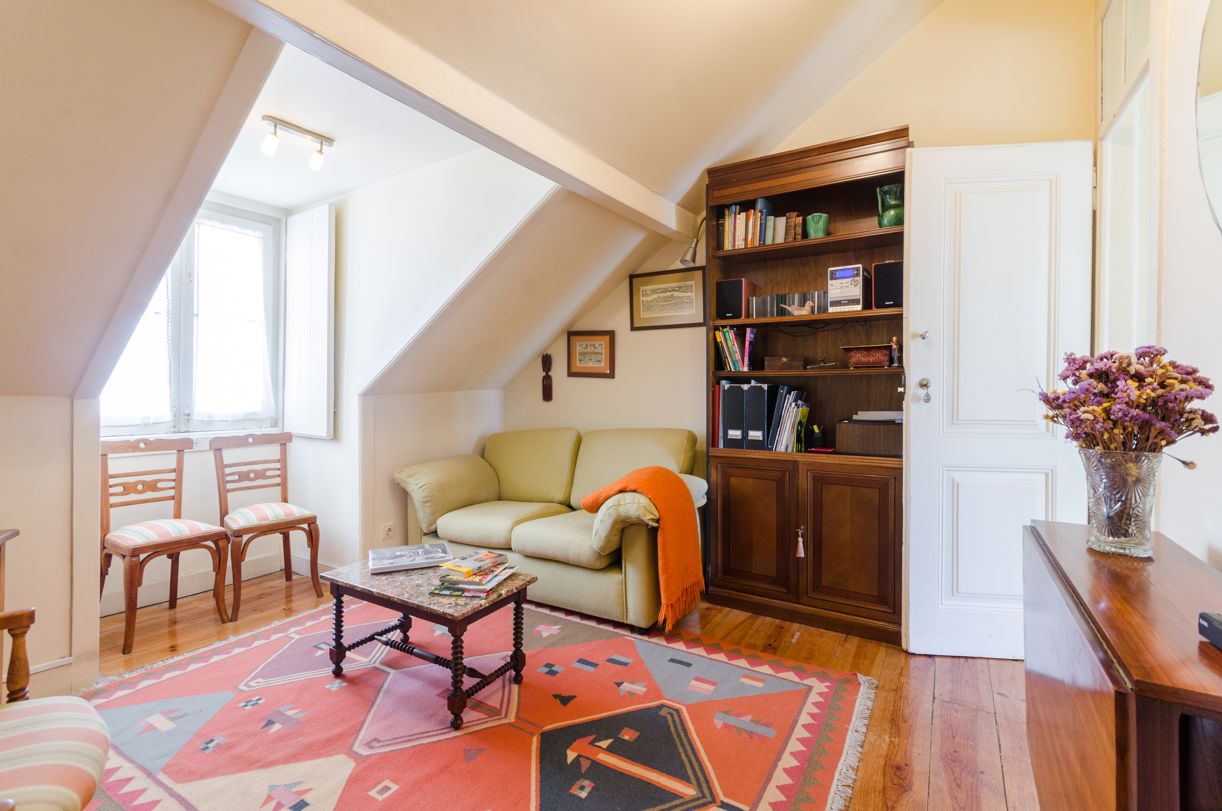 Clara's cosy corner in Santa Maria Maior, Lisbon