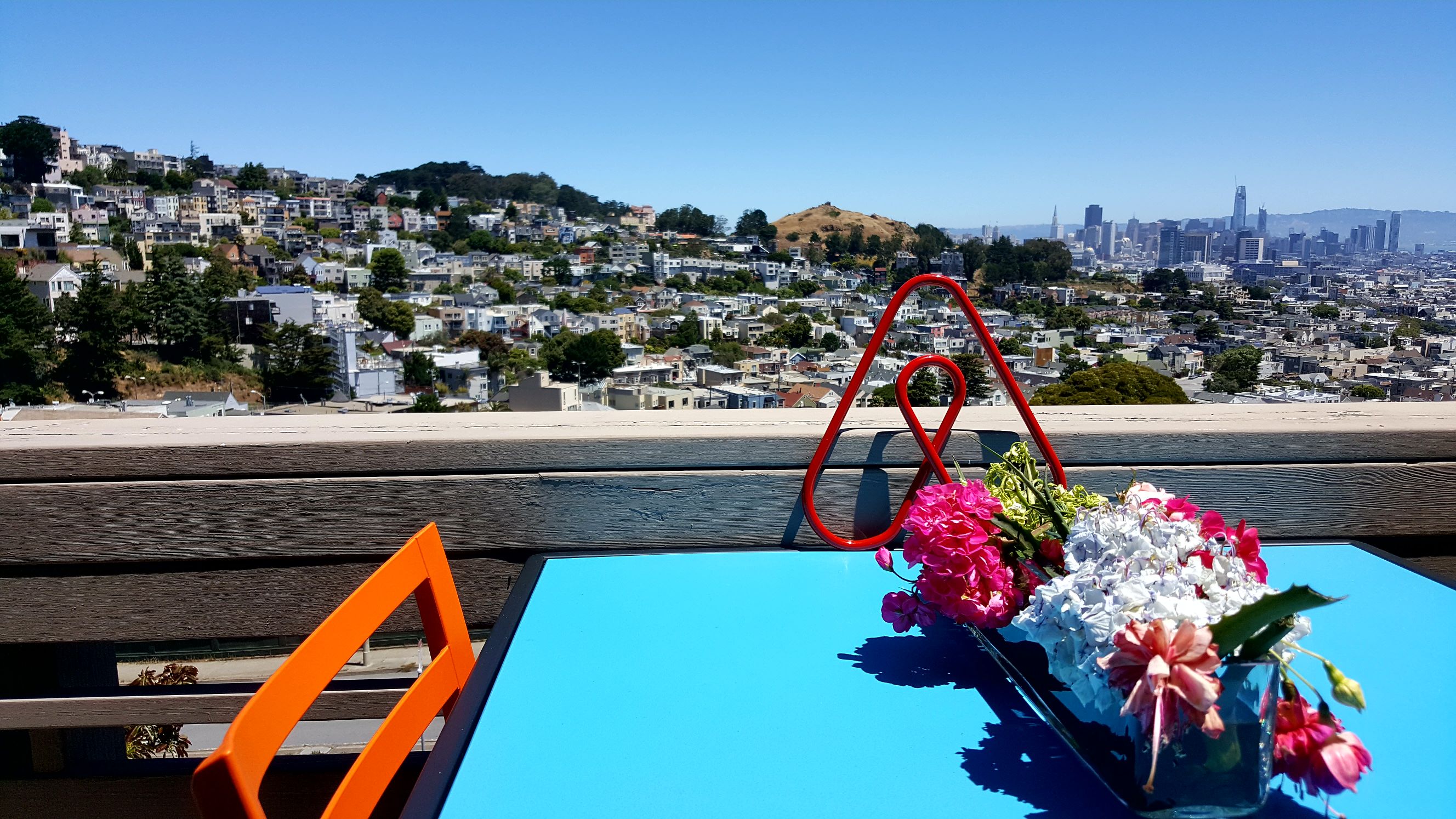 Guest Room & Private Bath w/ Castro & City Views