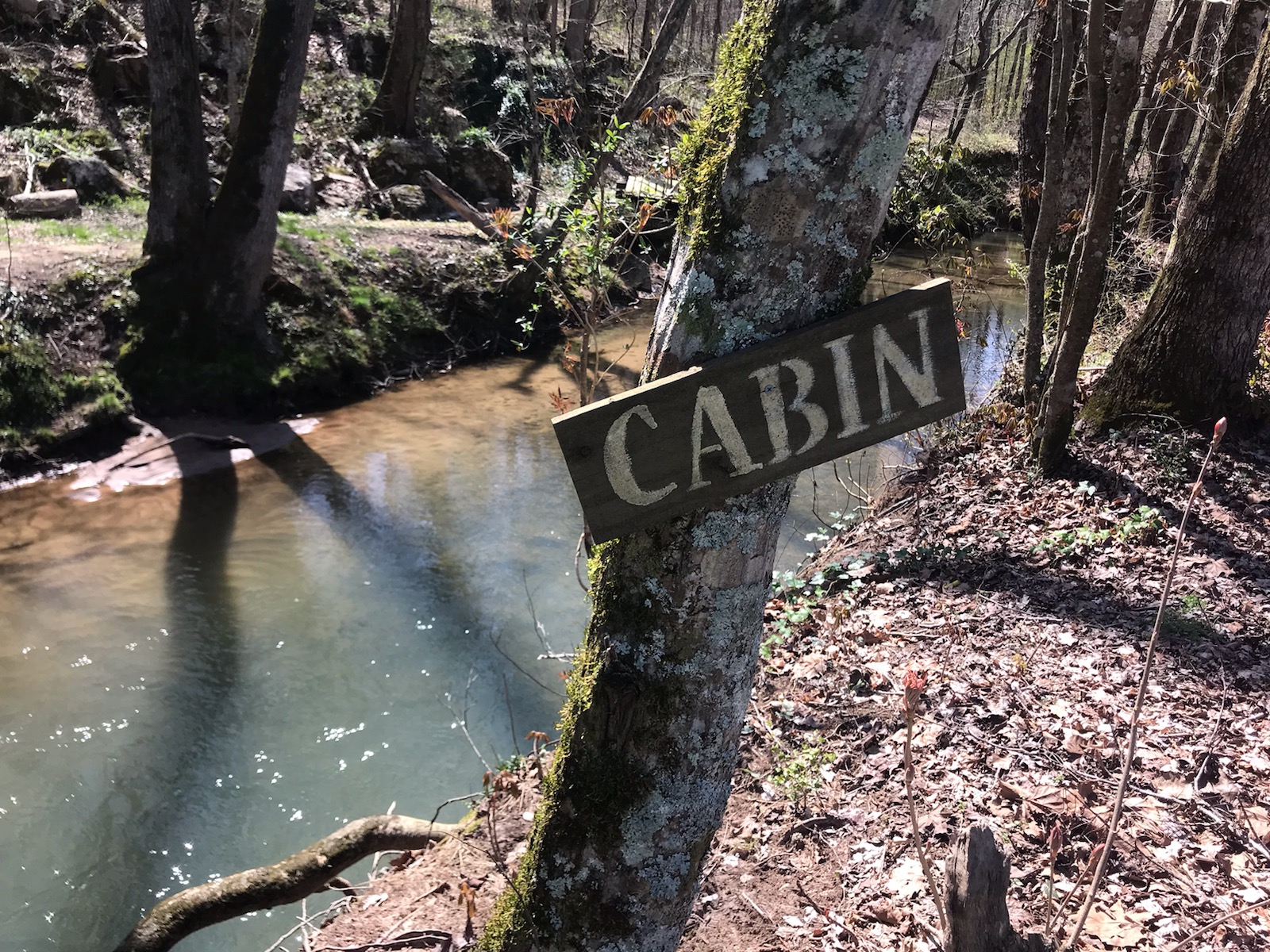 Cabin on Creek Cabins for Rent in Grant, Alabama, United