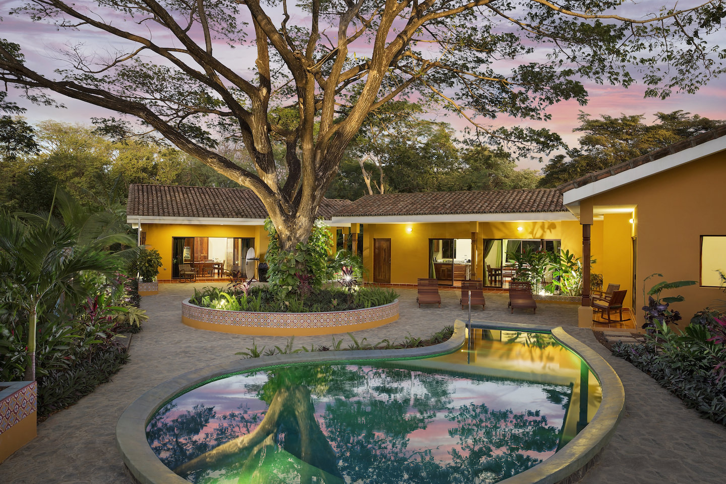 House U-1 with a pool, 2 bedroom, Playa Colorados