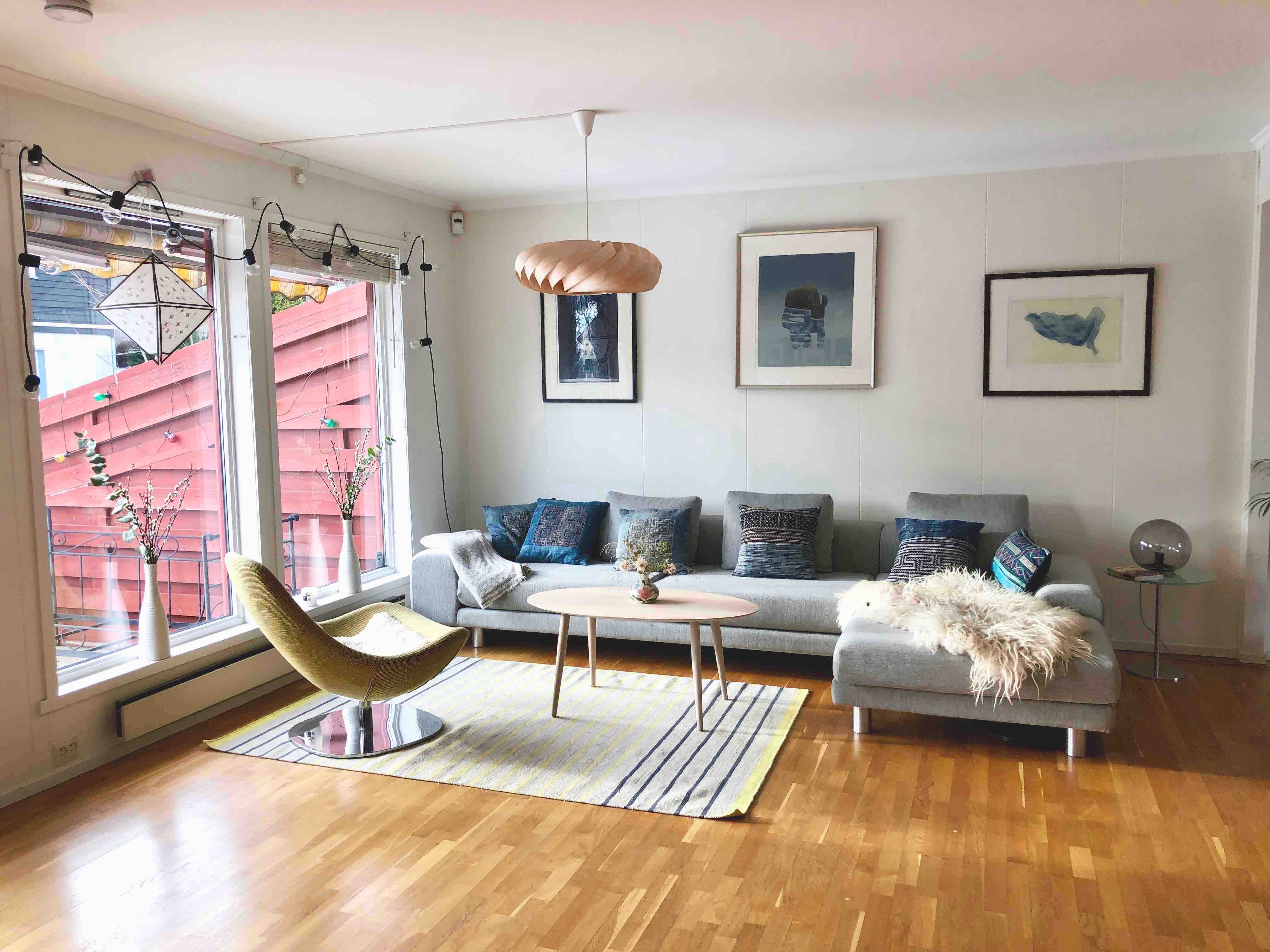 Cosy, big house w garden & parking, close to metro