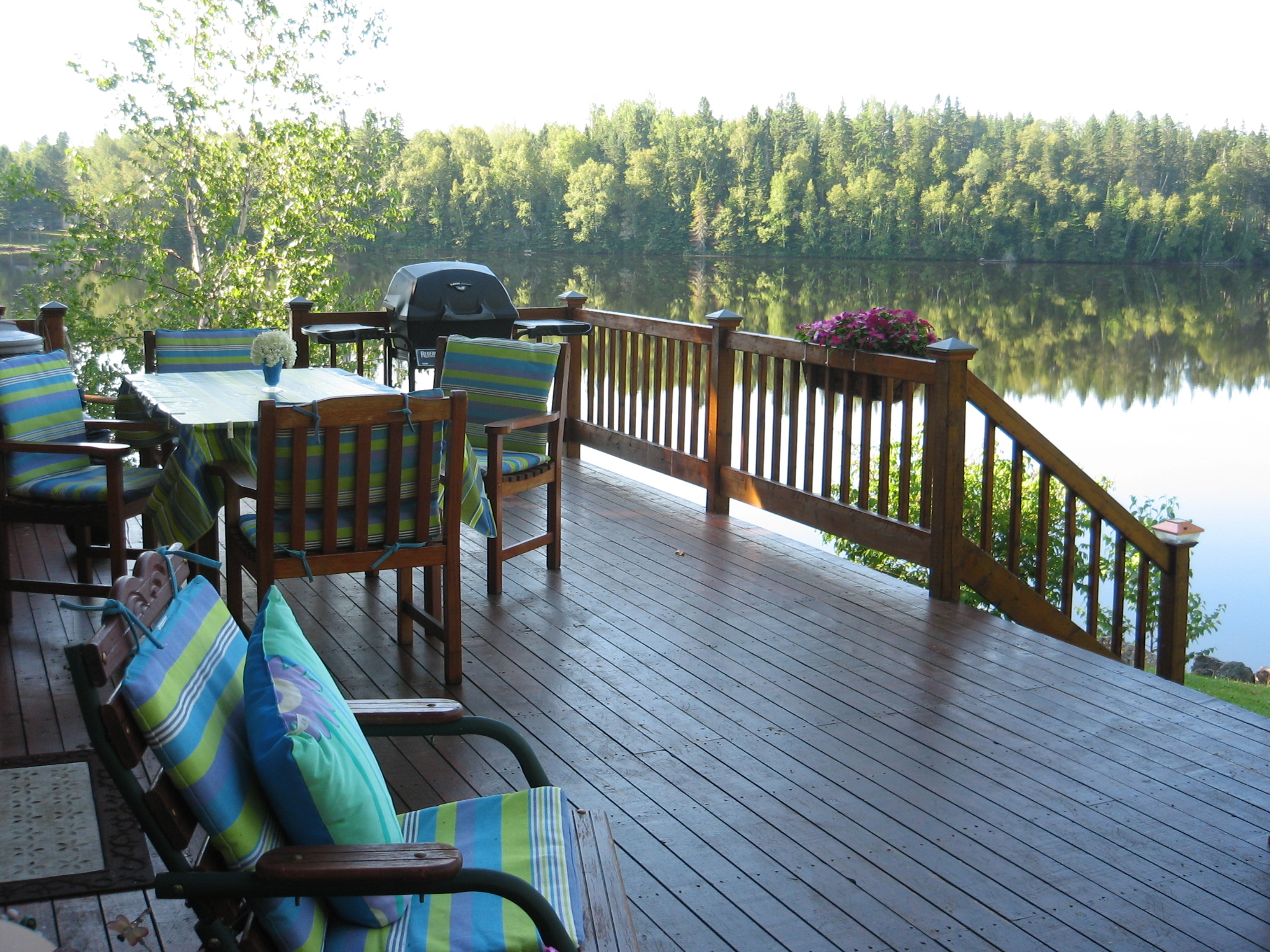 Crawford's Roost on the Tobique River Headpond in Perth, New Brunswick