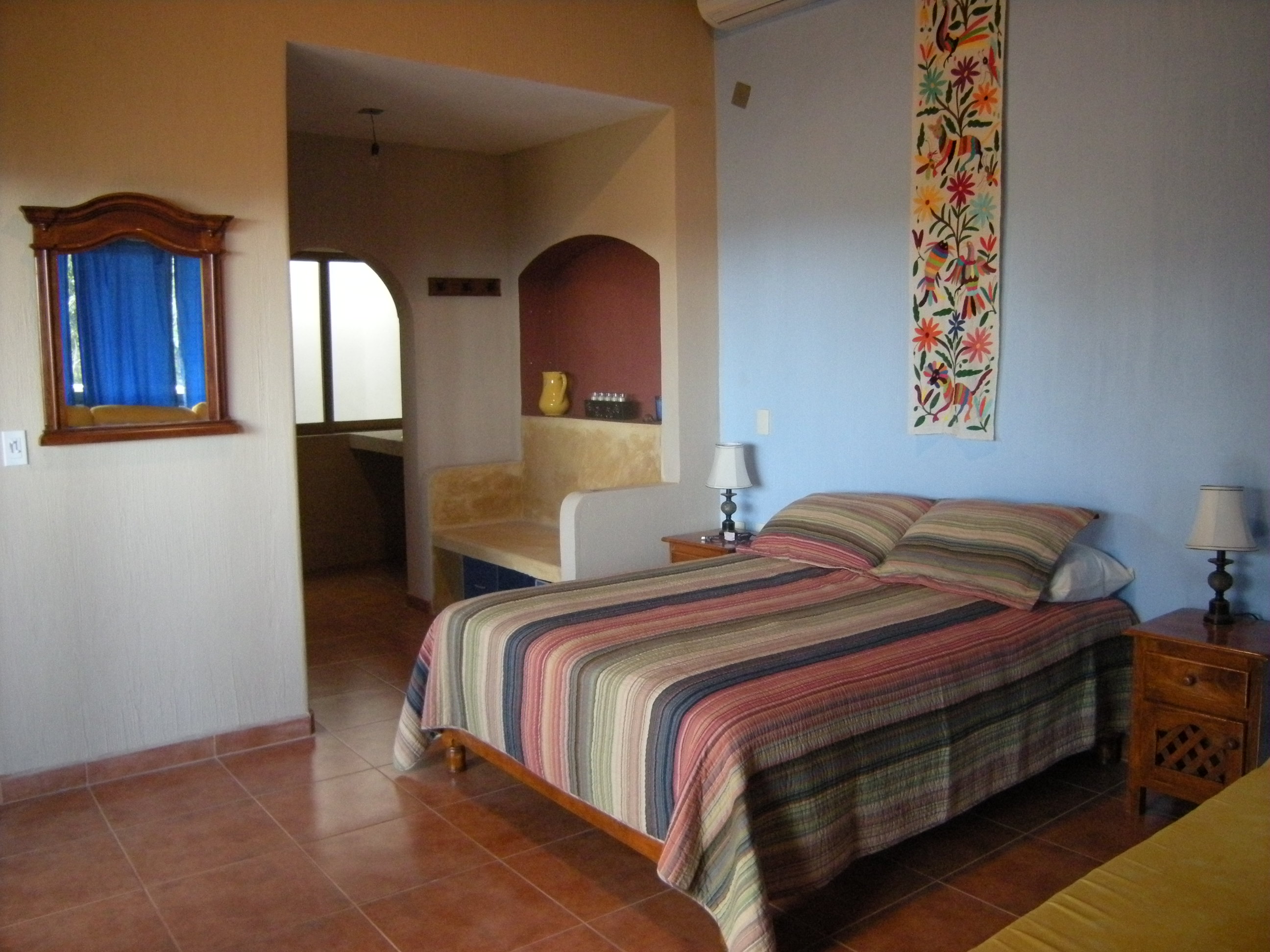 Suite in luxury villa & use of roof top kitchen.