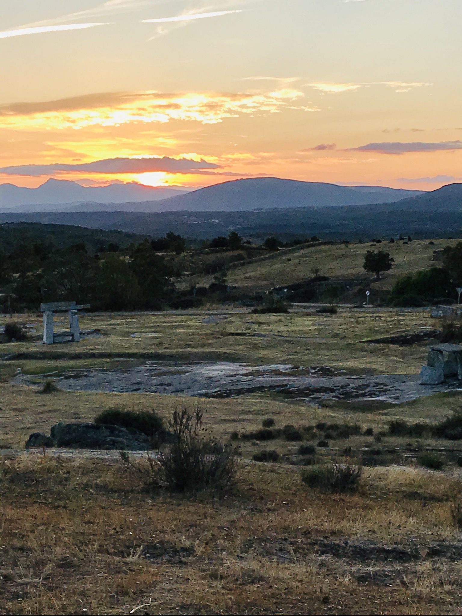 Spectacular views. Telluric energy. Pray.