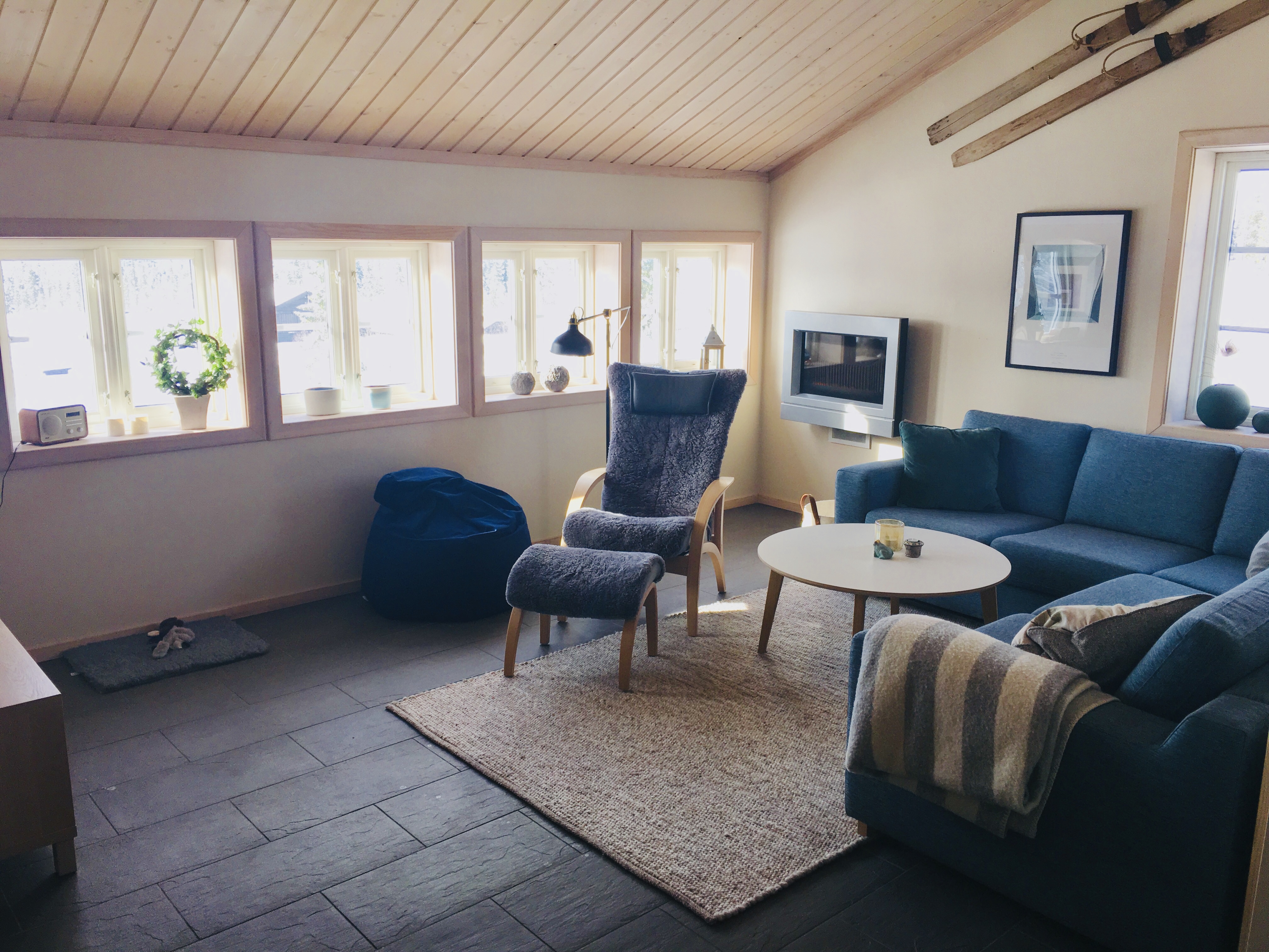 Central, bright and modern apartment at Skeikampen