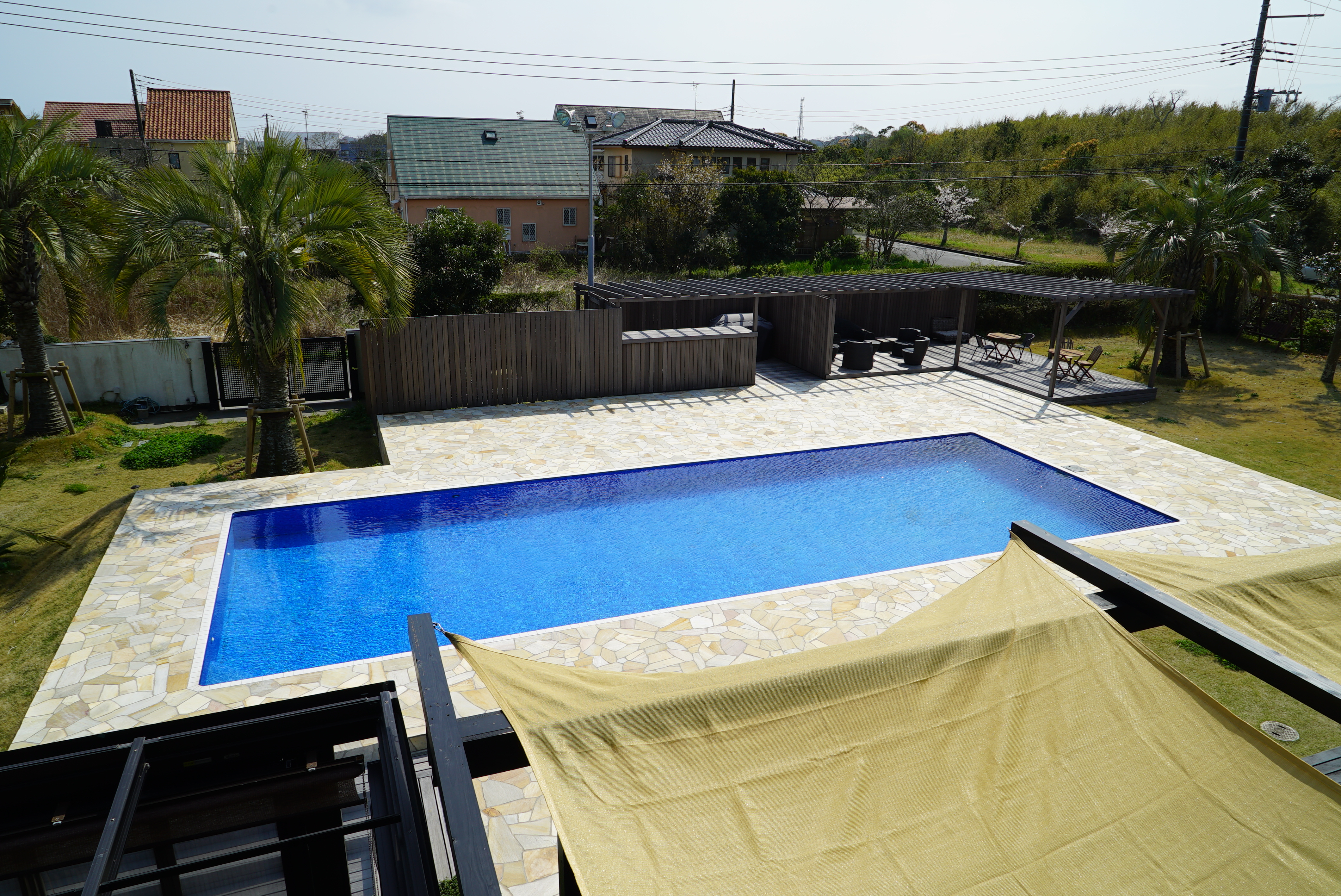 広々プール付き貸別荘ライトアップされたプールサイドで優雅なひと時を過ごしませんか qも可能です Houses For Rent In Ichinomiya Chōsei Gun Chiba Japan