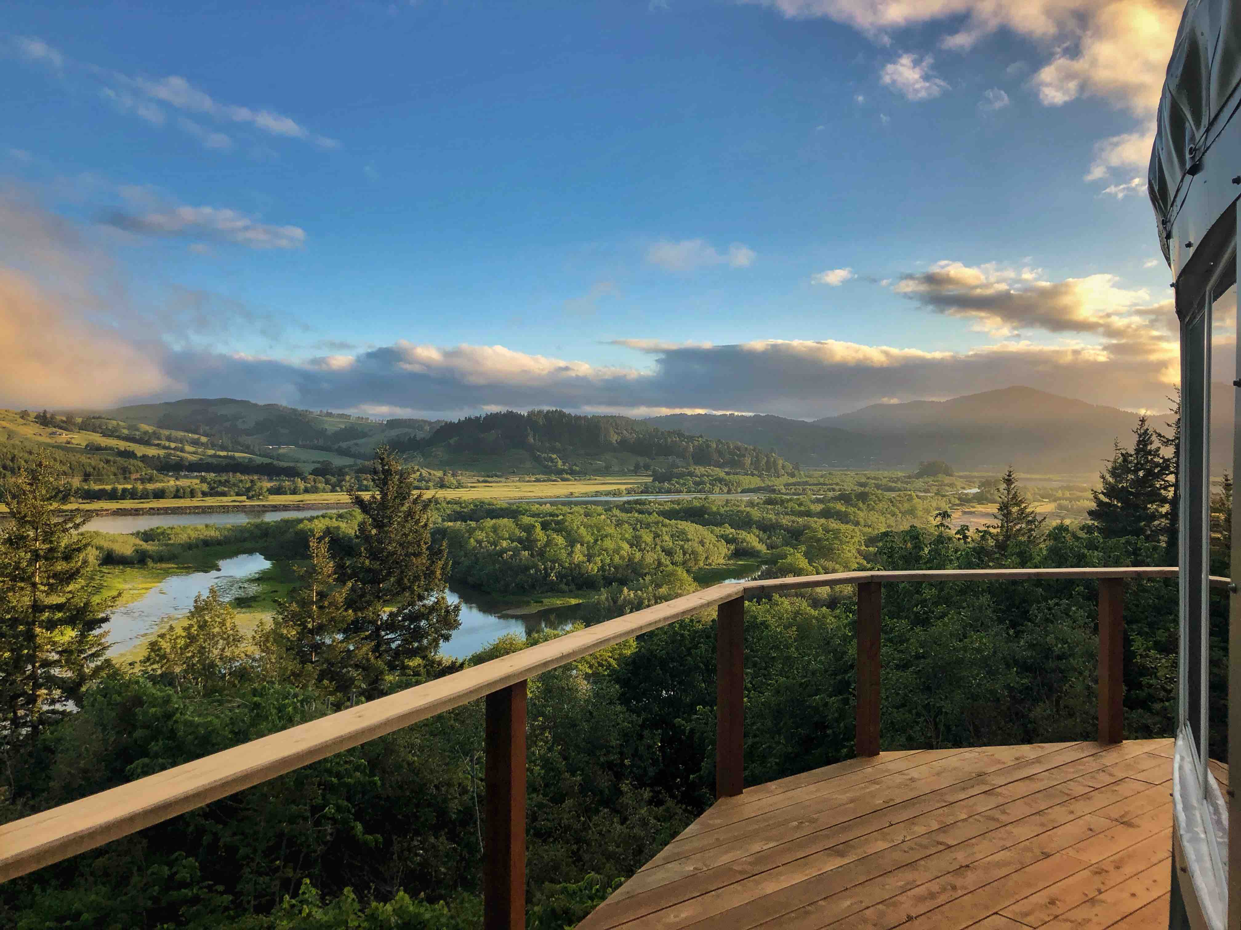 The Yurt On Eagleview Yurts For In Gold Beach Oregon Yurts For In Gold Beach Oregon