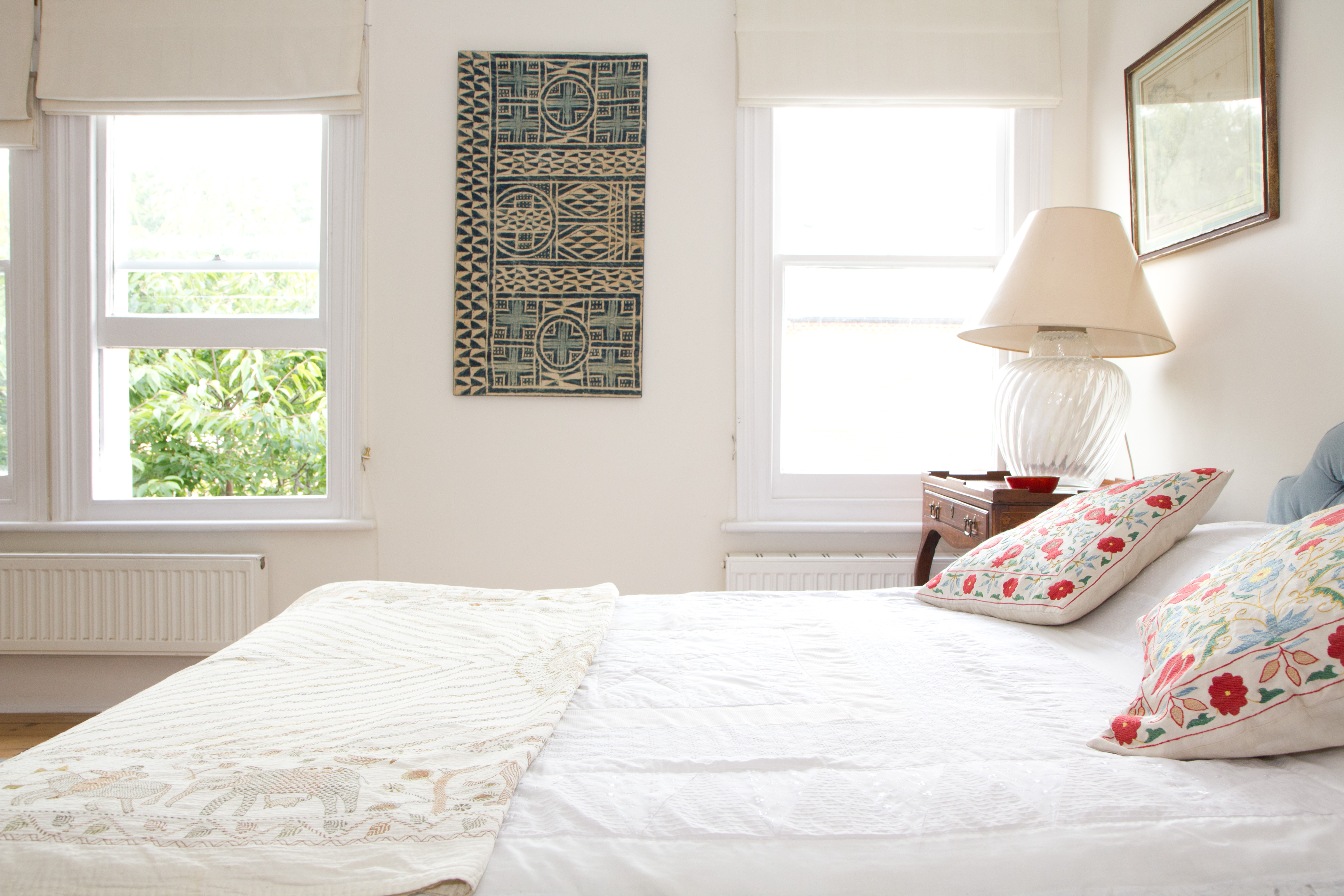 Bright, spacious bedroom with own shower room
