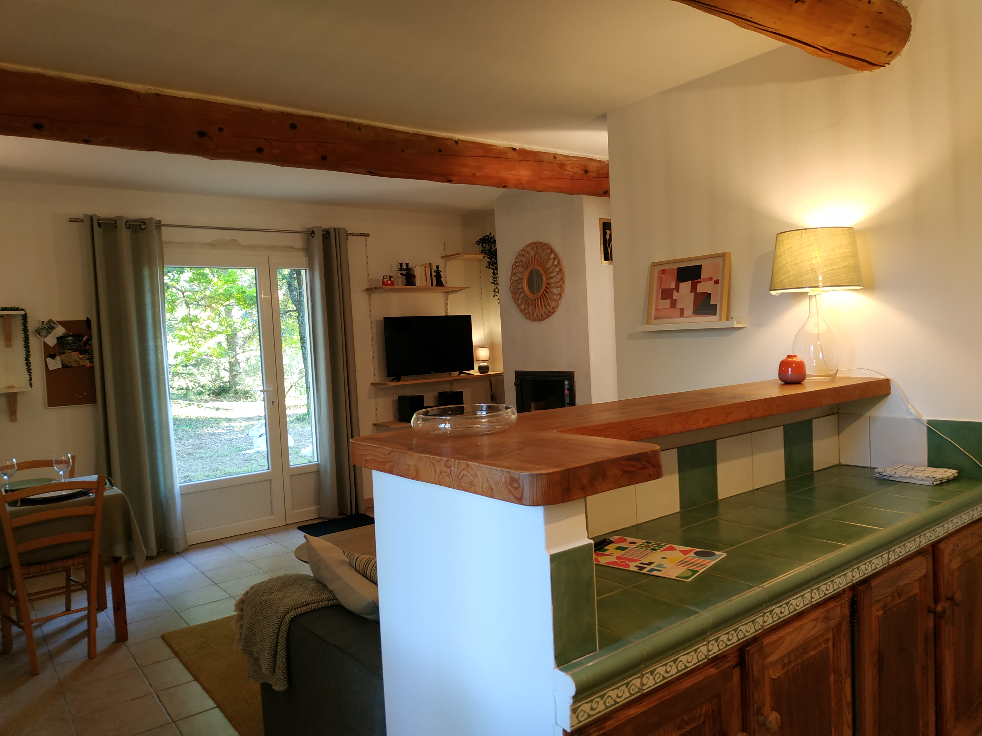 Independent cottage at the foot of Mont Ventoux