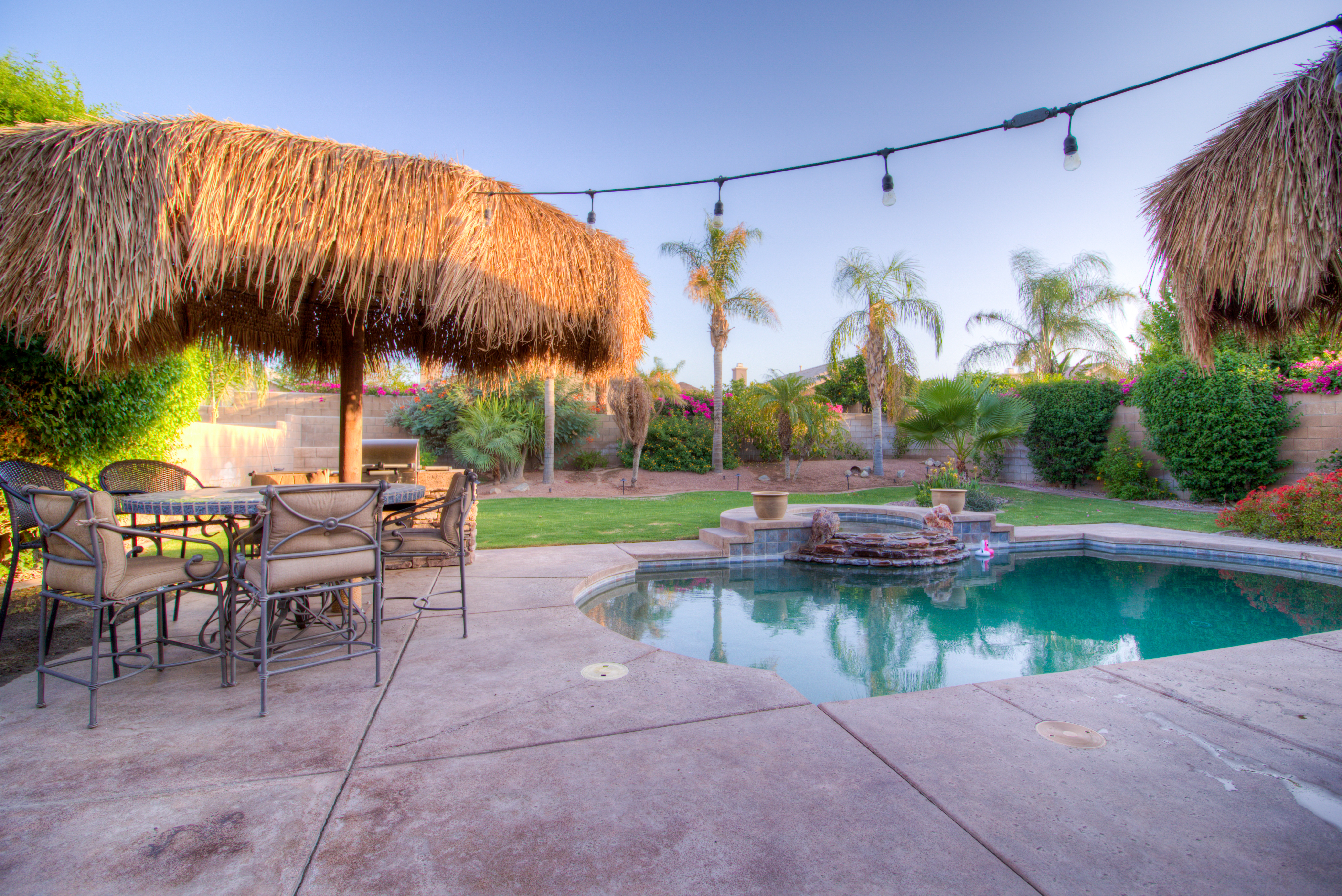 Santa Fe Style Desert Oasis