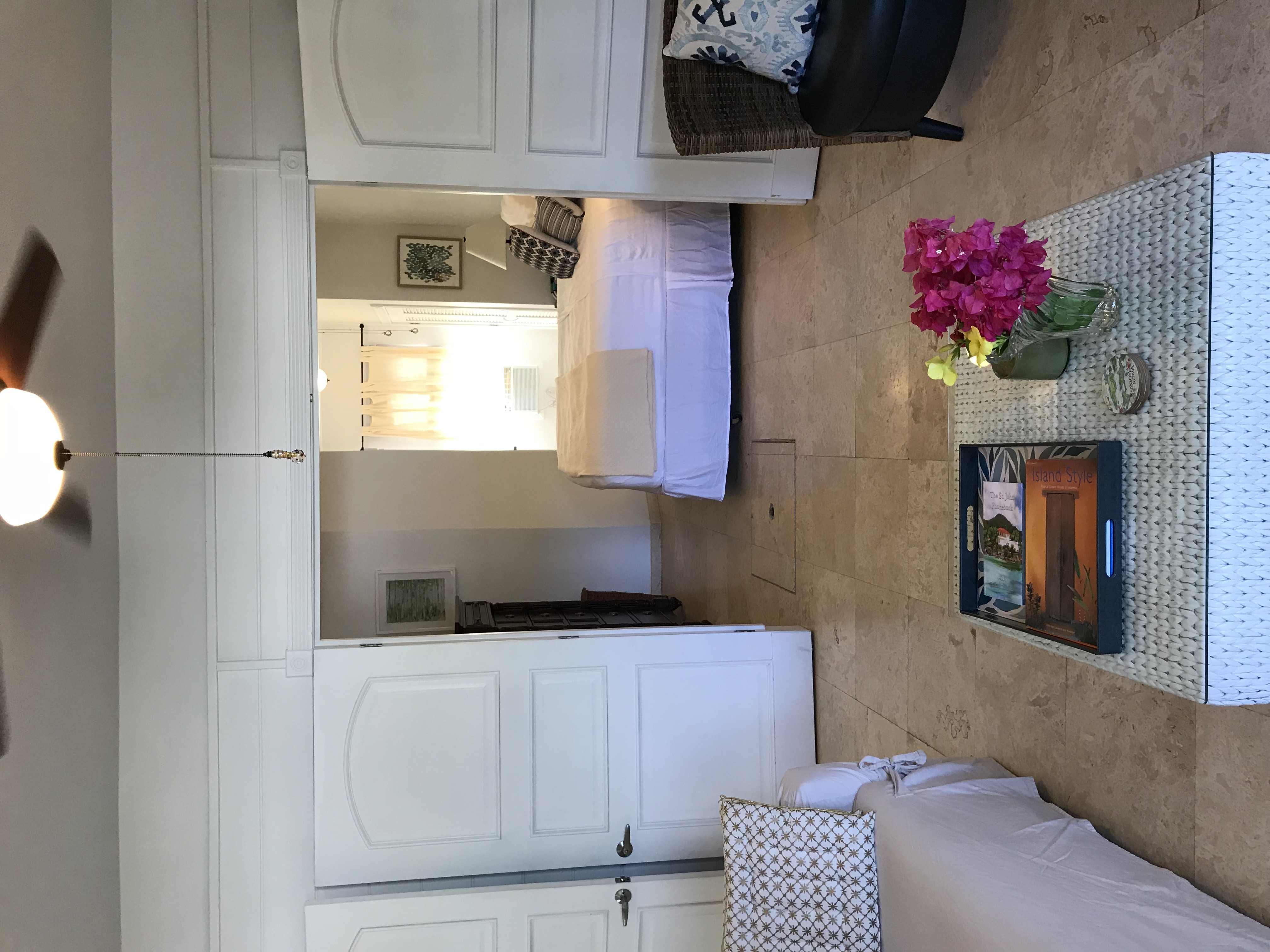 tommy bahama outdoor living del mar two piece outdoor curved sectional sofa on Caribbean Charmer On The Harbor Apartments For Rent In Coral Bay St John U S Virgin Islands