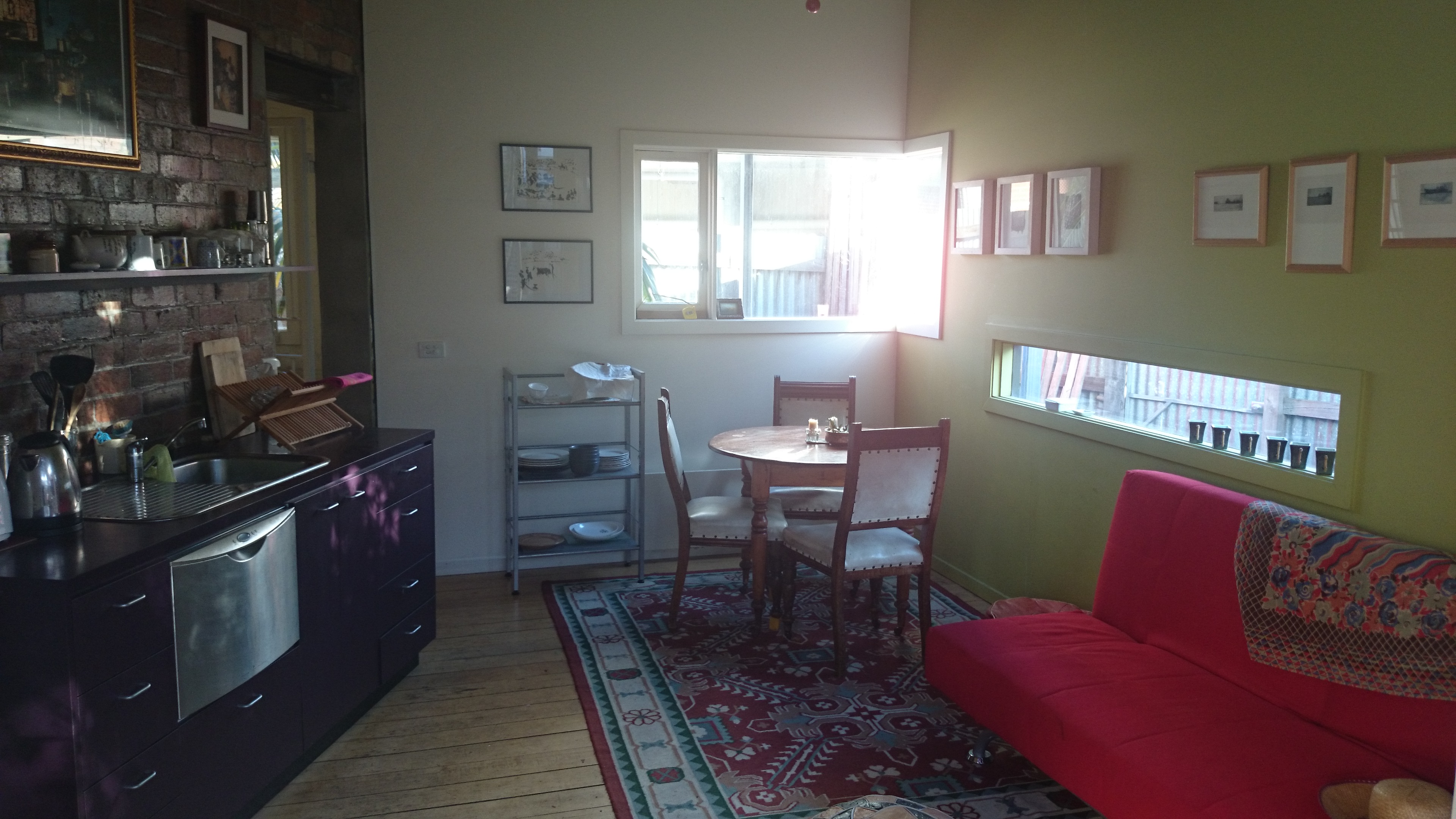 2 level studio+garden in lane way. in Melbourne, Melbourne