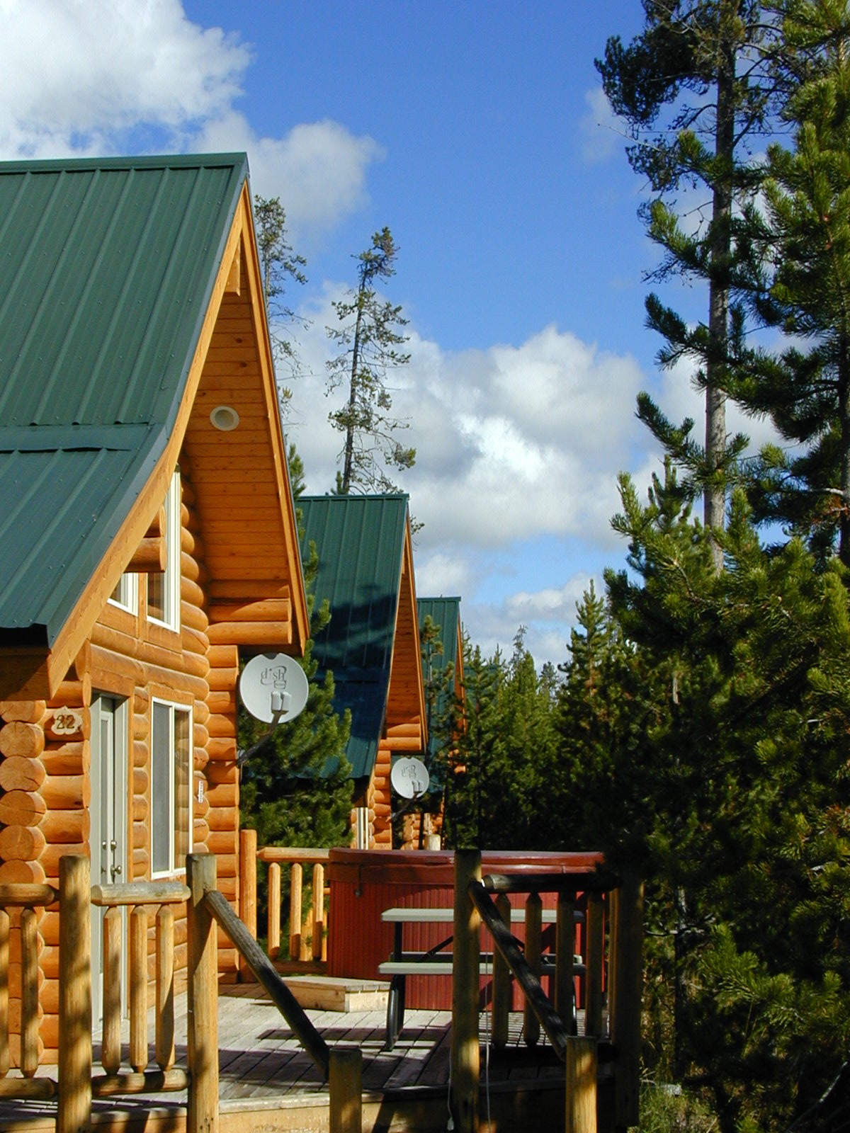 Two Bed / One Bath Log Cabin Cabins for Rent in Island Park, Idaho
